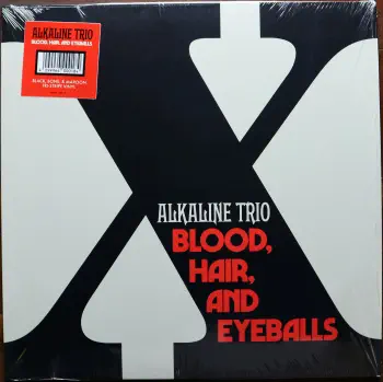 <u>PRESSING INFO</u><br><table class=inf_press><tbody><tr class=inf_info><td class=inf_title>Album:</td><td class=inf_info> Blood, Hair, And Eyeballs on 180g Black, Bone, & Maroon Tri-Stripe (Rise Exclusive)  </td></tr>
    <td class=inf_title>Pressing:</td><td> First Pressing /1000  </td></tr>
    <td class=inf_title>Release Date:</td><td> Jan. 26th 2024  </td></tr>
    <td class=inf_title>Album Pressed:</td><td> 2024  </td></tr>
    <td class=inf_title>Label:</td><td> Rise Records 536-8  </td></tr>
    <td class=inf_title>Insert:</td><td> Double Sided Glossy  </td></tr>
    <td class=inf_title>Barcode:</td><td> 4 099954-000184  </td></tr>
    <td class=inf_title>Side A Matrix:</td><td> 1D-102761 / RISE536-1-A 273896E1/A  </td></tr>
    <td class=inf_title>Side B Matrix:</td><td> 10-102761 / RISE536-1-B 273896E2/A  </td></tr>
    <td class=inf_title>&nbsp;</td><td> <a href=https://www.discogs.com/release/29620540 target=_blank rel=noopener noreferrer>View This Release on Discogs</a>  </tr></tbody></table>
<br><u>PRICING</u><span class='less' style='padding-left: 8px; color: var(--font-colour_grey);'>(prices shown in USD)</span><br><table class='inf_press'><tbody><tr class='inf_info'>
            <td class='inf_title'>Last Sold:</td>
            <td>$40.00 (May 9, 2024)</td>
            </tr><tr class='inf_info'>
            <td class='inf_title'>History:</td>
            <td>
                <span class='price-low' title='Sold on May 9, 2024'>Low: <span class='price-value'>$40.00</span></span>
                <span class='price-separator'>|</span>
                <span class='price-avg'>Avg: <span class='price-value'>$62.95</span></span>
                <span class='price-separator'>|</span>
                <span class='price-high' title='Sold on Mar 19, 2024'>High: <span class='price-value'>$85.90</span></span>
            </td>
            </tr></tbody></table><br>    <br><br><u>TRACKLIST</u><br><table class='inf_tracks'><tbody><tr>
            <td class='inf_num'>A1</td>
            <td class='inf_trk'>Hot For Preacher</td>
            <td class='inf_len'>3:46</td>
            <td><a href='#' class='lyric-link' data-album-code='bhe' data-song-title='Hot For Preacher'>Lyrics</a></td></tr><tr>
            <td class='inf_num'>A2</td>
            <td class='inf_trk'>Meet Me</td>
            <td class='inf_len'>3:54</td>
            <td><a href='#' class='lyric-link' data-album-code='bhe' data-song-title='Meet Me'>Lyrics</a></td></tr><tr>
            <td class='inf_num'>A3</td>
            <td class='inf_trk'>Versions Of You</td>
            <td class='inf_len'>3:14</td>
            <td><a href='#' class='lyric-link' data-album-code='bhe' data-song-title='Versions Of You'>Lyrics</a></td></tr><tr>
            <td class='inf_num'>A4</td>
            <td class='inf_trk'>Bad Time</td>
            <td class='inf_len'>2:55</td>
            <td><a href='#' class='lyric-link' data-album-code='bhe' data-song-title='Bad Time'>Lyrics</a></td></tr><tr>
            <td class='inf_num'>A5</td>
            <td class='inf_trk'>Scars</td>
            <td class='inf_len'>3:28</td>
            <td><a href='#' class='lyric-link' data-album-code='bhe' data-song-title='Scars'>Lyrics</a></td></tr><tr>
            <td class='inf_num'>A6</td>
            <td class='inf_trk'>Break</td>
            <td class='inf_len'>3:24</td>
            <td><a href='#' class='lyric-link' data-album-code='bhe' data-song-title='Break'>Lyrics</a></td></tr><tr>
            <td class='inf_num'>B1</td>
            <td class='inf_trk'>Shake With Me</td>
            <td class='inf_len'>3:59</td>
            <td><a href='#' class='lyric-link' data-album-code='bhe' data-song-title='Shake With Me'>Lyrics</a></td></tr><tr>
            <td class='inf_num'>B2</td>
            <td class='inf_trk'>Blood, Hair, And Eyeballs</td>
            <td class='inf_len'>3:01</td>
            <td><a href='#' class='lyric-link' data-album-code='bhe' data-song-title='Blood, Hair, And Eyeballs'>Lyrics</a></td></tr><tr>
            <td class='inf_num'>B3</td>
            <td class='inf_trk'>Hinterlude</td>
            <td class='inf_len'>1:05</td>
            <td><a href='#' class='lyric-link' data-album-code='bhe' data-song-title='Hinterlude'>Lyrics</a></td></tr><tr>
            <td class='inf_num'>B4</td>
            <td class='inf_trk'>Broken Down In A Time Machine</td>
            <td class='inf_len'>3:03</td>
            <td><a href='#' class='lyric-link' data-album-code='bhe' data-song-title='Broken Down In A Time Machine'>Lyrics</a></td></tr><tr>
            <td class='inf_num'>B5</td>
            <td class='inf_trk'>Teenage Heart</td>
            <td class='inf_len'>4:04</td>
            <td><a href='#' class='lyric-link' data-album-code='bhe' data-song-title='Teenage Heart'>Lyrics</a></td></tr></tbody></table><br><br>
    <u>NOTES</u><br> Originally advertised as out of /1450, Rise changed it to an even /1000 a day after posting to their website. Catalog number for this variant is 536-8
 - Cover