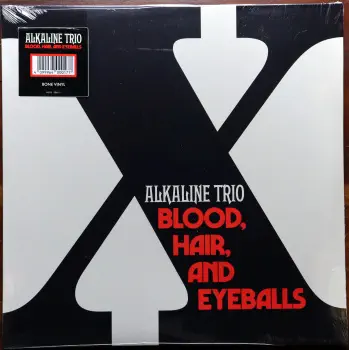 <u>PRESSING INFO</u><br><table class=inf_press><tbody><tr class=inf_info><td class=inf_title>Album:</td><td class=inf_info> Blood, Hair, And Eyeballs on 180g Bone (Indie Webstore Exclusive)  </td></tr>
    <td class=inf_title>Pressing:</td><td> First Pressing /300  </td></tr>
    <td class=inf_title>Release Date:</td><td> Jan. 26th 2024  </td></tr>
    <td class=inf_title>Album Pressed:</td><td> 2024  </td></tr>
    <td class=inf_title>Label:</td><td> Rise Records 536-7  </td></tr>
    <td class=inf_title>Insert:</td><td> Double Sided Glossy  </td></tr>
    <td class=inf_title>Barcode:</td><td> 4 099964-000177  </td></tr>
    <td class=inf_title>Side A Matrix:</td><td> 1D-102761 / RISE536-1-A 273896E1/A  </td></tr>
    <td class=inf_title>Side B Matrix:</td><td> 10-102761 / RISE536-1-B 273896E2/A  </td></tr>
    <td class=inf_title>&nbsp;</td><td> <a href=https://www.discogs.com/release/31222975 target=_blank rel=noopener noreferrer>View This Release on Discogs</a>  </tr></tbody></table>
<br><u>PRICING</u><span class='less' style='padding-left: 8px; color: var(--font-colour_grey);'>(prices shown in USD)</span><br><table class='inf_press'><tbody><tr class='inf_info'>
            <td class='inf_title'>Last Sold:</td>
            <td>$30.00 (Nov 25, 2025)</td>
            </tr><tr class='inf_info'>
            <td class='inf_title'>History:</td>
            <td>
                <span class='price-low' title='Sold on Dec 5, 2024'>Low: <span class='price-value'>$1.00</span></span>
                <span class='price-separator'>|</span>
                <span class='price-avg'>Avg: <span class='price-value'>$34.20</span></span>
                <span class='price-separator'>|</span>
                <span class='price-high' title='Sold on Feb 27, 2025'>High: <span class='price-value'>$75.00</span></span>
            </td>
            </tr></tbody></table><br>    <br><br><u>TRACKLIST</u><br><table class='inf_tracks'><tbody><tr>
            <td class='inf_num'>A1</td>
            <td class='inf_trk'>Hot For Preacher</td>
            <td class='inf_len'>3:46</td>
            <td><a href='#' class='lyric-link' data-album-code='bhe' data-song-title='Hot For Preacher'>Lyrics</a></td></tr><tr>
            <td class='inf_num'>A2</td>
            <td class='inf_trk'>Meet Me</td>
            <td class='inf_len'>3:54</td>
            <td><a href='#' class='lyric-link' data-album-code='bhe' data-song-title='Meet Me'>Lyrics</a></td></tr><tr>
            <td class='inf_num'>A3</td>
            <td class='inf_trk'>Versions Of You</td>
            <td class='inf_len'>3:14</td>
            <td><a href='#' class='lyric-link' data-album-code='bhe' data-song-title='Versions Of You'>Lyrics</a></td></tr><tr>
            <td class='inf_num'>A4</td>
            <td class='inf_trk'>Bad Time</td>
            <td class='inf_len'>2:55</td>
            <td><a href='#' class='lyric-link' data-album-code='bhe' data-song-title='Bad Time'>Lyrics</a></td></tr><tr>
            <td class='inf_num'>A5</td>
            <td class='inf_trk'>Scars</td>
            <td class='inf_len'>3:28</td>
            <td><a href='#' class='lyric-link' data-album-code='bhe' data-song-title='Scars'>Lyrics</a></td></tr><tr>
            <td class='inf_num'>A6</td>
            <td class='inf_trk'>Break</td>
            <td class='inf_len'>3:24</td>
            <td><a href='#' class='lyric-link' data-album-code='bhe' data-song-title='Break'>Lyrics</a></td></tr><tr>
            <td class='inf_num'>B1</td>
            <td class='inf_trk'>Shake With Me</td>
            <td class='inf_len'>3:59</td>
            <td><a href='#' class='lyric-link' data-album-code='bhe' data-song-title='Shake With Me'>Lyrics</a></td></tr><tr>
            <td class='inf_num'>B2</td>
            <td class='inf_trk'>Blood, Hair, And Eyeballs</td>
            <td class='inf_len'>3:01</td>
            <td><a href='#' class='lyric-link' data-album-code='bhe' data-song-title='Blood, Hair, And Eyeballs'>Lyrics</a></td></tr><tr>
            <td class='inf_num'>B3</td>
            <td class='inf_trk'>Hinterlude</td>
            <td class='inf_len'>1:05</td>
            <td><a href='#' class='lyric-link' data-album-code='bhe' data-song-title='Hinterlude'>Lyrics</a></td></tr><tr>
            <td class='inf_num'>B4</td>
            <td class='inf_trk'>Broken Down In A Time Machine</td>
            <td class='inf_len'>3:03</td>
            <td><a href='#' class='lyric-link' data-album-code='bhe' data-song-title='Broken Down In A Time Machine'>Lyrics</a></td></tr><tr>
            <td class='inf_num'>B5</td>
            <td class='inf_trk'>Teenage Heart</td>
            <td class='inf_len'>4:04</td>
            <td><a href='#' class='lyric-link' data-album-code='bhe' data-song-title='Teenage Heart'>Lyrics</a></td></tr></tbody></table><br><br>
    <u>NOTES</u><br> This variant is exclusive to *Brooklyn Vegan, *Revolver, and *Alt Press webstores. This particular variant was delayed in shipping, with many not receiving their copies until mid to late 2024. Catalog number for this variant is 536-7
 - Cover