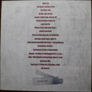 <u>PRESSING INFO</u><br><table class=inf_press><tbody><tr class=inf_info><td class=inf_title>Album:</td><td class=inf_info> From Here To Infirmary on Translucent Red  </td></tr>
    <td class=inf_title>Pressing:</td><td> Second Pressing /200-300  </td></tr>
    <td class=inf_title>Release Date:</td><td> Nov. 15th 2011  </td></tr>
    <td class=inf_title>Album Pressed:</td><td> 2011  </td></tr>
    <td class=inf_title>Label:</td><td> Vagrant Records/Cobraside Distribution CSDLP 1156  </td></tr>
    <td class=inf_title>Insert:</td><td> Double Sided Glossy  </td></tr>
    <td class=inf_title>Barcode:</td><td> 8 29707-95561 7  </td></tr>
    <td class=inf_title>Side A Matrix:</td><td> CSDLP-1156-A  </td></tr>
    <td class=inf_title>Side B Matrix:</td><td> CSDLP-1156-B  </td></tr>
    <td class=inf_title>&nbsp;</td><td> <a href=https://www.discogs.com/release/21291259 target=_blank rel=noopener noreferrer>View This Release on Discogs</a>  </tr></tbody></table>
<br><u>PRICING</u><span class='less' style='padding-left: 8px; color: var(--font-colour_grey);'>(prices shown in USD)</span><br><table class='inf_press'><tbody><tr class='inf_info'>
            <td class='inf_title'>Last Sold:</td>
            <td><span title='Sold for CA$89.70'>$63.59</span> (Jan 29, 2026)</td>
            </tr><tr class='inf_info'>
            <td class='inf_title'>History:</td>
            <td>
                <span class='price-low' title='CA$89.70 · Sold on Jan 29, 2026'>Low: <span class='price-value'>$63.59</span></span>
                <span class='price-separator'>|</span>
                <span class='price-avg'>Avg: <span class='price-value'>$63.59</span></span>
                <span class='price-separator'>|</span>
                <span class='price-high' title='CA$89.70 · Sold on Jan 29, 2026'>High: <span class='price-value'>$63.59</span></span>
            </td>
            </tr></tbody></table><br>    <br><br><u>TRACKLIST</u><br><table class='inf_tracks'><tbody><tr>
            <td class='inf_num'>A1</td>
            <td class='inf_trk'>Private Eye</td>
            <td class='inf_len'>3:30</td>
            <td><a href='#' class='lyric-link' data-album-code='fhti' data-song-title='Private Eye'>Lyrics</a></td></tr><tr>
            <td class='inf_num'>A2</td>
            <td class='inf_trk'>Mr. Chainsaw</td>
            <td class='inf_len'>3:05</td>
            <td><a href='#' class='lyric-link' data-album-code='fhti' data-song-title='Mr. Chainsaw'>Lyrics</a></td></tr><tr>
            <td class='inf_num'>A3</td>
            <td class='inf_trk'>Take Lots With Alcohol</td>
            <td class='inf_len'>3:13</td>
            <td><a href='#' class='lyric-link' data-album-code='fhti' data-song-title='Take Lots With Alcohol'>Lyrics</a></td></tr><tr>
            <td class='inf_num'>A4</td>
            <td class='inf_trk'>Stupid Kid</td>
            <td class='inf_len'>2:23</td>
            <td><a href='#' class='lyric-link' data-album-code='fhti' data-song-title='Stupid Kid'>Lyrics</a></td></tr><tr>
            <td class='inf_num'>A5</td>
            <td class='inf_trk'>Another Innocent Girl</td>
            <td class='inf_len'>3:37</td>
            <td><a href='#' class='lyric-link' data-album-code='fhti' data-song-title='Another Innocent Girl'>Lyrics</a></td></tr><tr>
            <td class='inf_num'>A6</td>
            <td class='inf_trk'>Steamer Trunk</td>
            <td class='inf_len'>2:50</td>
            <td><a href='#' class='lyric-link' data-album-code='fhti' data-song-title='Steamer Trunk'>Lyrics</a></td></tr><tr>
            <td class='inf_num'>B1</td>
            <td class='inf_trk'>You’re Dead</td>
            <td class='inf_len'>3:50</td>
            <td><a href='#' class='lyric-link' data-album-code='fhti' data-song-title='You’re Dead'>Lyrics</a></td></tr><tr>
            <td class='inf_num'>B2</td>
            <td class='inf_trk'>Armageddon</td>
            <td class='inf_len'>2:49</td>
            <td><a href='#' class='lyric-link' data-album-code='fhti' data-song-title='Armageddon'>Lyrics</a></td></tr><tr>
            <td class='inf_num'>B3</td>
            <td class='inf_trk'>I’m Dying Tomorrow</td>
            <td class='inf_len'>2:18</td>
            <td><a href='#' class='lyric-link' data-album-code='fhti' data-song-title='I’m Dying Tomorrow'>Lyrics</a></td></tr><tr>
            <td class='inf_num'>B4</td>
            <td class='inf_trk'>Bloodied Up</td>
            <td class='inf_len'>2:51</td>
            <td><a href='#' class='lyric-link' data-album-code='fhti' data-song-title='Bloodied Up'>Lyrics</a></td></tr><tr>
            <td class='inf_num'>B5</td>
            <td class='inf_trk'>Trucks And Trains</td>
            <td class='inf_len'>3:16</td>
            <td><a href='#' class='lyric-link' data-album-code='fhti' data-song-title='Trucks And Trains'>Lyrics</a></td></tr><tr>
            <td class='inf_num'>B6</td>
            <td class='inf_trk'>Crawl</td>
            <td class='inf_len'>4:25</td>
            <td><a href='#' class='lyric-link' data-album-code='fhti' data-song-title='Crawl'>Lyrics</a></td></tr></tbody></table><br><br>
    <u>NOTES</u><br> none
 - Insert2