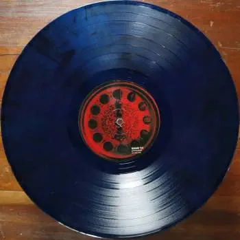 Goddamnit Redux - Clear Blue with Black Smoke