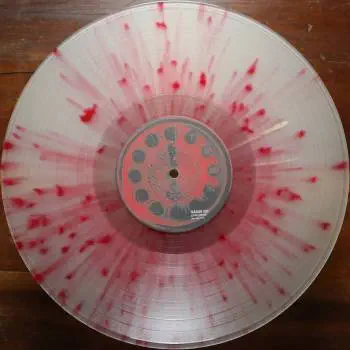 Goddamnit Redux - Clear with Red Splatter