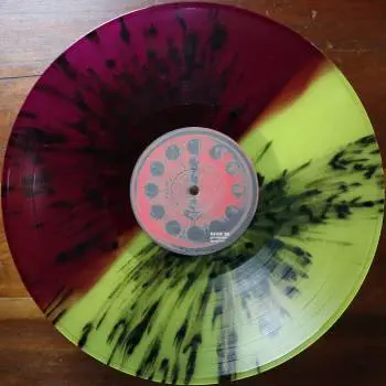 Goddamnit Redux - Half Purple / Half Yellow with Black Splatter (Vinyl Collective Exclusive)