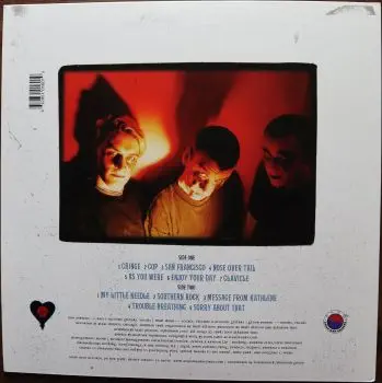 <u>PRESSING INFO</u><br><table class=inf_press><tbody><tr class=inf_info><td class=inf_title>Album:</td><td class=inf_info> Goddamnit Redux on Random Colour 'Half Blue / Half Brown'  </td></tr>
    <td class=inf_title>Pressing:</td><td> Sixteenth Pressing /1000  </td></tr>
    <td class=inf_title>Release Date:</td><td> Feb. 15th 2021  </td></tr>
    <td class=inf_title>Album Pressed:</td><td> 2021  </td></tr>
    <td class=inf_title>Label:</td><td> Asianman Records AM-160  </td></tr>
    <td class=inf_title>Insert:</td><td> Double Sided Glossy  </td></tr>
    <td class=inf_title>Barcode:</td><td> 6 12851-01601 9  </td></tr>
    <td class=inf_title>Side A Matrix:</td><td> [etched] AM-160-A S-65748 [stamped] GOLDEN  </td></tr>
    <td class=inf_title>Side B Matrix:</td><td> [etched] AM-160-B S-65749 [stamped] GOLDEN  </td></tr>
    <td class=inf_title>&nbsp;</td><td> <a href=https://www.discogs.com/release/17544028-Alkaline-Trio-Goddamnit target=_blank rel=noopener noreferrer>View This Release on Discogs</a>  </tr></tbody></table>
<br><u>PRICING</u><span class='less' style='padding-left: 8px; color: var(--font-colour_grey);'>(prices shown in USD)</span><br><table class='inf_press'><tbody><tr class='inf_info'>
            <td class='inf_title'>Last Sold:</td>
            <td>$33.15 (Feb 7, 2025)</td>
            </tr><tr class='inf_info'>
            <td class='inf_title'>History:</td>
            <td>
                <span class='price-low' title='Sold on Aug 29, 2021'>Low: <span class='price-value'>$15.00</span></span>
                <span class='price-separator'>|</span>
                <span class='price-avg'>Avg: <span class='price-value'>$29.77</span></span>
                <span class='price-separator'>|</span>
                <span class='price-high' title='Sold on Jun 17, 2021'>High: <span class='price-value'>$39.99</span></span>
            </td>
            </tr></tbody></table><br>    <br><br><u>TRACKLIST</u><br><table class='inf_tracks'><tbody><tr>
            <td class='inf_num'>A1</td>
            <td class='inf_trk'>Cringe</td>
            <td class='inf_len'>2:23</td>
            <td><a href='#' class='lyric-link' data-album-code='gd' data-song-title='Cringe'>Lyrics</a></td></tr><tr>
            <td class='inf_num'>A2</td>
            <td class='inf_trk'>Cop</td>
            <td class='inf_len'>2:18</td>
            <td><a href='#' class='lyric-link' data-album-code='gd' data-song-title='Cop'>Lyrics</a></td></tr><tr>
            <td class='inf_num'>A3</td>
            <td class='inf_trk'>San Francisco</td>
            <td class='inf_len'>3:52</td>
            <td><a href='#' class='lyric-link' data-album-code='gd' data-song-title='San Francisco'>Lyrics</a></td></tr><tr>
            <td class='inf_num'>A4</td>
            <td class='inf_trk'>Nose Over Tail</td>
            <td class='inf_len'>2:37</td>
            <td><a href='#' class='lyric-link' data-album-code='gd' data-song-title='Nose Over Tail'>Lyrics</a></td></tr><tr>
            <td class='inf_num'>A5</td>
            <td class='inf_trk'>As You Were</td>
            <td class='inf_len'>2:11</td>
            <td><a href='#' class='lyric-link' data-album-code='gd' data-song-title='As You Were'>Lyrics</a></td></tr><tr>
            <td class='inf_num'>A6</td>
            <td class='inf_trk'>Enjoy Your Day</td>
            <td class='inf_len'>2:17</td>
            <td><a href='#' class='lyric-link' data-album-code='gd' data-song-title='Enjoy Your Day'>Lyrics</a></td></tr><tr>
            <td class='inf_num'>A7</td>
            <td class='inf_trk'>Clavicle</td>
            <td class='inf_len'>2:28</td>
            <td><a href='#' class='lyric-link' data-album-code='gd' data-song-title='Clavicle'>Lyrics</a></td></tr><tr>
            <td class='inf_num'>B1</td>
            <td class='inf_trk'>My Little Needle</td>
            <td class='inf_len'>3:01</td>
            <td><a href='#' class='lyric-link' data-album-code='gd' data-song-title='My Little Needle'>Lyrics</a></td></tr><tr>
            <td class='inf_num'>B2</td>
            <td class='inf_trk'>Southern Rock</td>
            <td class='inf_len'>3:05</td>
            <td><a href='#' class='lyric-link' data-album-code='gd' data-song-title='Southern Rock'>Lyrics</a></td></tr><tr>
            <td class='inf_num'>B3</td>
            <td class='inf_trk'>Message From Kathlene</td>
            <td class='inf_len'>3:22</td>
            <td><a href='#' class='lyric-link' data-album-code='gd' data-song-title='Message From Kathlene'>Lyrics</a></td></tr><tr>
            <td class='inf_num'>B4</td>
            <td class='inf_trk'>Trouble Breathing</td>
            <td class='inf_len'>3:55</td>
            <td><a href='#' class='lyric-link' data-album-code='gd' data-song-title='Trouble Breathing'>Lyrics</a></td></tr><tr>
            <td class='inf_num'>B5</td>
            <td class='inf_trk'>Sorry About That</td>
            <td class='inf_len'>3:21</td>
            <td><a href='#' class='lyric-link' data-album-code='gd' data-song-title='Sorry About That'>Lyrics</a></td></tr></tbody></table><br><br>
    <u>NOTES</u><br> Thin white border around insert. Former DVD order form is now covered by Heart/Skull logos. Center labels are black Heart/Skull logos. The sleeve of this release has a flat finish, compared to previous pressings that had glossy features.
 - Back