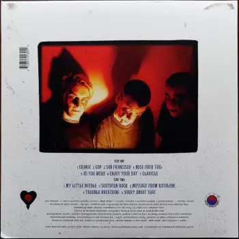 <u>PRESSING INFO</u><br><table class=inf_press><tbody><tr class=inf_info><td class=inf_title>Album:</td><td class=inf_info> Goddamnit Redux on Random Colour 'Half Green / Half Pink'  </td></tr>
    <td class=inf_title>Pressing:</td><td> Twenty-Second Pressing /1000  </td></tr>
    <td class=inf_title>Release Date:</td><td> May 13th 2024  </td></tr>
    <td class=inf_title>Album Pressed:</td><td> 2024  </td></tr>
    <td class=inf_title>Label:</td><td> Asianman Records AM-160  </td></tr>
    <td class=inf_title>Insert:</td><td> Double Sided Glossy  </td></tr>
    <td class=inf_title>Barcode:</td><td> 6 12851-01601 9  </td></tr>
    <td class=inf_title>Side A Matrix:</td><td> [etched] AM-160-A S-65748 [stamped] GOLDEN  </td></tr>
    <td class=inf_title>Side B Matrix:</td><td> [etched] AM-160-B S-65749 [stamped] GOLDEN  </td></tr>
    <td class=inf_title>&nbsp;</td><td> <a href=https://www.discogs.com/release/30789558-Alkaline-Trio-Goddamnit target=_blank rel=noopener noreferrer>View This Release on Discogs</a>  </tr></tbody></table>
<br><u>PRICING</u><span class='less' style='padding-left: 8px; color: var(--font-colour_grey);'>(prices shown in USD)</span><br><table class='inf_press'><tbody><tr class='inf_info'>
            <td class='inf_title'>Last Sold:</td>
            <td>$19.98 (Dec 25, 2025)</td>
            </tr><tr class='inf_info'>
            <td class='inf_title'>History:</td>
            <td>
                <span class='price-low' title='Sold on Dec 17, 2024'>Low: <span class='price-value'>$17.98</span></span>
                <span class='price-separator'>|</span>
                <span class='price-avg'>Avg: <span class='price-value'>$19.77</span></span>
                <span class='price-separator'>|</span>
                <span class='price-high' title='Sold on May 7, 2025'>High: <span class='price-value'>$22.00</span></span>
            </td>
            </tr></tbody></table><br>    <br><br><u>TRACKLIST</u><br><table class='inf_tracks'><tbody><tr>
            <td class='inf_num'>A1</td>
            <td class='inf_trk'>Cringe</td>
            <td class='inf_len'>2:23</td>
            <td><a href='#' class='lyric-link' data-album-code='gd' data-song-title='Cringe'>Lyrics</a></td></tr><tr>
            <td class='inf_num'>A2</td>
            <td class='inf_trk'>Cop</td>
            <td class='inf_len'>2:18</td>
            <td><a href='#' class='lyric-link' data-album-code='gd' data-song-title='Cop'>Lyrics</a></td></tr><tr>
            <td class='inf_num'>A3</td>
            <td class='inf_trk'>San Francisco</td>
            <td class='inf_len'>3:52</td>
            <td><a href='#' class='lyric-link' data-album-code='gd' data-song-title='San Francisco'>Lyrics</a></td></tr><tr>
            <td class='inf_num'>A4</td>
            <td class='inf_trk'>Nose Over Tail</td>
            <td class='inf_len'>2:37</td>
            <td><a href='#' class='lyric-link' data-album-code='gd' data-song-title='Nose Over Tail'>Lyrics</a></td></tr><tr>
            <td class='inf_num'>A5</td>
            <td class='inf_trk'>As You Were</td>
            <td class='inf_len'>2:11</td>
            <td><a href='#' class='lyric-link' data-album-code='gd' data-song-title='As You Were'>Lyrics</a></td></tr><tr>
            <td class='inf_num'>A6</td>
            <td class='inf_trk'>Enjoy Your Day</td>
            <td class='inf_len'>2:17</td>
            <td><a href='#' class='lyric-link' data-album-code='gd' data-song-title='Enjoy Your Day'>Lyrics</a></td></tr><tr>
            <td class='inf_num'>A7</td>
            <td class='inf_trk'>Clavicle</td>
            <td class='inf_len'>2:28</td>
            <td><a href='#' class='lyric-link' data-album-code='gd' data-song-title='Clavicle'>Lyrics</a></td></tr><tr>
            <td class='inf_num'>B1</td>
            <td class='inf_trk'>My Little Needle</td>
            <td class='inf_len'>3:01</td>
            <td><a href='#' class='lyric-link' data-album-code='gd' data-song-title='My Little Needle'>Lyrics</a></td></tr><tr>
            <td class='inf_num'>B2</td>
            <td class='inf_trk'>Southern Rock</td>
            <td class='inf_len'>3:05</td>
            <td><a href='#' class='lyric-link' data-album-code='gd' data-song-title='Southern Rock'>Lyrics</a></td></tr><tr>
            <td class='inf_num'>B3</td>
            <td class='inf_trk'>Message From Kathlene</td>
            <td class='inf_len'>3:22</td>
            <td><a href='#' class='lyric-link' data-album-code='gd' data-song-title='Message From Kathlene'>Lyrics</a></td></tr><tr>
            <td class='inf_num'>B4</td>
            <td class='inf_trk'>Trouble Breathing</td>
            <td class='inf_len'>3:55</td>
            <td><a href='#' class='lyric-link' data-album-code='gd' data-song-title='Trouble Breathing'>Lyrics</a></td></tr><tr>
            <td class='inf_num'>B5</td>
            <td class='inf_trk'>Sorry About That</td>
            <td class='inf_len'>3:21</td>
            <td><a href='#' class='lyric-link' data-album-code='gd' data-song-title='Sorry About That'>Lyrics</a></td></tr></tbody></table><br><br>
    <u>NOTES</u><br> Thin white border around insert. Former DVD order form is now covered by Heart/Skull logos. Center labels are black Heart/Skull logos.
 - Back
