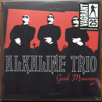 <u>PRESSING INFO</u><br><table class=inf_press><tbody><tr class=inf_info><td class=inf_title>Album:</td><td class=inf_info> Good Mourning on Black | Black (Vagrant 25th Anniversary)  </td></tr>
    <td class=inf_title>Pressing:</td><td> Fourth Pressing /??  </td></tr>
    <td class=inf_title>Release Date:</td><td> June 9th 2023  </td></tr>
    <td class=inf_title>Album Pressed:</td><td> 2023  </td></tr>
    <td class=inf_title>Label:</td><td> Vagrant Records/BMG - 538803710  </td></tr>
    <td class=inf_title>Insert:</td><td> none  </td></tr>
    <td class=inf_title>Barcode:</td><td> 4 050538-803716  </td></tr>
    <td class=inf_title>Side A Matrix:</td><td> [stamped] MPO®23 299478 [etched] Kr SST 538823181 A²  </td></tr>
    <td class=inf_title>Side B Matrix:</td><td> [stamped] MPO®23 299477 [etched] Kr SST 538823181 B²  </td></tr>
    <td class=inf_title>Side C Matrix:</td><td> [stamped] MPO®23 299515 [etched] Kr SST 538823181 C²  </td></tr>
    <td class=inf_title>Side D Matrix:</td><td> [stamped] MPO®22 293885 [etched] Kr SST 538823181 D²  </td></tr>
    <td class=inf_title>&nbsp;</td><td> <a href=https://www.discogs.com/release/27338091 target=_blank rel=noopener noreferrer>View This Release on Discogs</a>  </tr></tbody></table>
<br><u>PRICING</u><span class='less' style='padding-left: 8px; color: var(--font-colour_grey);'>(prices shown in USD)</span><br><table class='inf_press'><tbody><tr class='inf_info'>
            <td class='inf_title'>Last Sold:</td>
            <td>$40.00 (Jun 29, 2026)</td>
            </tr><tr class='inf_info'>
            <td class='inf_title'>History:</td>
            <td>
                <span class='price-low' title='Sold on Feb 10, 2024'>Low: <span class='price-value'>$25.00</span></span>
                <span class='price-separator'>|</span>
                <span class='price-avg'>Avg: <span class='price-value'>$39.70</span></span>
                <span class='price-separator'>|</span>
                <span class='price-high' title='€50.90 · Sold on Apr 4, 2024'>High: <span class='price-value'>$57.97</span></span>
            </td>
            </tr></tbody></table><br>    <br><br><u>TRACKLIST</u><br><table class='inf_tracks'><tbody><tr>
            <td class='inf_num'>A1</td>
            <td class='inf_trk'>This Could Be Love (For Fire)</td>
            <td class='inf_len'>3:47</td>
            <td><a href='#' class='lyric-link' data-album-code='gm' data-song-title='This Could Be Love (For Fire)'>Lyrics</a></td></tr><tr>
            <td class='inf_num'>A2</td>
            <td class='inf_trk'>We’ve Had Enough</td>
            <td class='inf_len'>2:51</td>
            <td><a href='#' class='lyric-link' data-album-code='gm' data-song-title='We’ve Had Enough'>Lyrics</a></td></tr><tr>
            <td class='inf_num'>A3</td>
            <td class='inf_trk'>One Hundred Stories</td>
            <td class='inf_len'>3:40</td>
            <td><a href='#' class='lyric-link' data-album-code='gm' data-song-title='One Hundred Stories'>Lyrics</a></td></tr><tr>
            <td class='inf_num'>A4</td>
            <td class='inf_trk'>Continental</td>
            <td class='inf_len'>3:28</td>
            <td><a href='#' class='lyric-link' data-album-code='gm' data-song-title='Continental'>Lyrics</a></td></tr><tr>
            <td class='inf_num'>B1</td>
            <td class='inf_trk'>All On Black</td>
            <td class='inf_len'>4:00</td>
            <td><a href='#' class='lyric-link' data-album-code='gm' data-song-title='All On Black'>Lyrics</a></td></tr><tr>
            <td class='inf_num'>B2</td>
            <td class='inf_trk'>Emma</td>
            <td class='inf_len'>2:41</td>
            <td><a href='#' class='lyric-link' data-album-code='gm' data-song-title='Emma'>Lyrics</a></td></tr><tr>
            <td class='inf_num'>B3</td>
            <td class='inf_trk'>Fatally Yours</td>
            <td class='inf_len'>2:16</td>
            <td><a href='#' class='lyric-link' data-album-code='gm' data-song-title='Fatally Yours'>Lyrics</a></td></tr><tr>
            <td class='inf_num'>B4</td>
            <td class='inf_trk'>Every Thug Needs A Lady</td>
            <td class='inf_len'>3:19</td>
            <td><a href='#' class='lyric-link' data-album-code='gm' data-song-title='Every Thug Needs A Lady'>Lyrics</a></td></tr><tr>
            <td class='inf_num'>C1</td>
            <td class='inf_trk'>Blue Carolina</td>
            <td class='inf_len'>3:28</td>
            <td><a href='#' class='lyric-link' data-album-code='gm' data-song-title='Blue Carolina'>Lyrics</a></td></tr><tr>
            <td class='inf_num'>C2</td>
            <td class='inf_trk'>Donner Party (All Night)</td>
            <td class='inf_len'>2:44</td>
            <td><a href='#' class='lyric-link' data-album-code='gm' data-song-title='Donner Party (All Night)'>Lyrics</a></td></tr><tr>
            <td class='inf_num'>C3</td>
            <td class='inf_trk'>If We Never Go Inside</td>
            <td class='inf_len'>3:46</td>
            <td><a href='#' class='lyric-link' data-album-code='gm' data-song-title='If We Never Go Inside'>Lyrics</a></td></tr><tr>
            <td class='inf_num'>D1</td>
            <td class='inf_trk'>Blue In The Face</td>
            <td class='inf_len'>3:05</td>
            <td><a href='#' class='lyric-link' data-album-code='gm' data-song-title='Blue In The Face'>Lyrics</a></td></tr><tr>
            <td class='inf_num'>D2</td>
            <td class='inf_trk'>Dead End Road</td>
            <td class='inf_len'>3:00</td>
            <td><a href='#' class='lyric-link' data-album-code='gm' data-song-title='Dead End Road'>Lyrics</a></td></tr><tr>
            <td class='inf_num'>D3</td>
            <td class='inf_trk'>Old School Reasons</td>
            <td class='inf_len'>3:00</td>
            <td><a href='#' class='lyric-link' data-album-code='gm' data-song-title='Old School Reasons'>Lyrics</a></td></tr></tbody></table><br><br>
    <u>NOTES</u><br> 
 - Cover