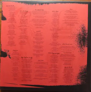 <u>PRESSING INFO</u><br><table class=inf_press><tbody><tr class=inf_info><td class=inf_title>Album:</td><td class=inf_info> Good Mourning on Black | Black (Vagrant 25th Anniversary)  </td></tr>
    <td class=inf_title>Pressing:</td><td> Fourth Pressing /??  </td></tr>
    <td class=inf_title>Release Date:</td><td> June 9th 2023  </td></tr>
    <td class=inf_title>Album Pressed:</td><td> 2023  </td></tr>
    <td class=inf_title>Label:</td><td> Vagrant Records/BMG - 538803710  </td></tr>
    <td class=inf_title>Insert:</td><td> none  </td></tr>
    <td class=inf_title>Barcode:</td><td> 4 050538-803716  </td></tr>
    <td class=inf_title>Side A Matrix:</td><td> [stamped] MPO®23 299478 [etched] Kr SST 538823181 A²  </td></tr>
    <td class=inf_title>Side B Matrix:</td><td> [stamped] MPO®23 299477 [etched] Kr SST 538823181 B²  </td></tr>
    <td class=inf_title>Side C Matrix:</td><td> [stamped] MPO®23 299515 [etched] Kr SST 538823181 C²  </td></tr>
    <td class=inf_title>Side D Matrix:</td><td> [stamped] MPO®22 293885 [etched] Kr SST 538823181 D²  </td></tr>
    <td class=inf_title>&nbsp;</td><td> <a href=https://www.discogs.com/release/27338091 target=_blank rel=noopener noreferrer>View This Release on Discogs</a>  </tr></tbody></table>
<br><u>PRICING</u><span class='less' style='padding-left: 8px; color: var(--font-colour_grey);'>(prices shown in USD)</span><br><table class='inf_press'><tbody><tr class='inf_info'>
            <td class='inf_title'>Last Sold:</td>
            <td>$40.00 (Jun 29, 2026)</td>
            </tr><tr class='inf_info'>
            <td class='inf_title'>History:</td>
            <td>
                <span class='price-low' title='Sold on Feb 10, 2024'>Low: <span class='price-value'>$25.00</span></span>
                <span class='price-separator'>|</span>
                <span class='price-avg'>Avg: <span class='price-value'>$39.70</span></span>
                <span class='price-separator'>|</span>
                <span class='price-high' title='€50.90 · Sold on Apr 4, 2024'>High: <span class='price-value'>$57.97</span></span>
            </td>
            </tr></tbody></table><br>    <br><br><u>TRACKLIST</u><br><table class='inf_tracks'><tbody><tr>
            <td class='inf_num'>A1</td>
            <td class='inf_trk'>This Could Be Love (For Fire)</td>
            <td class='inf_len'>3:47</td>
            <td><a href='#' class='lyric-link' data-album-code='gm' data-song-title='This Could Be Love (For Fire)'>Lyrics</a></td></tr><tr>
            <td class='inf_num'>A2</td>
            <td class='inf_trk'>We’ve Had Enough</td>
            <td class='inf_len'>2:51</td>
            <td><a href='#' class='lyric-link' data-album-code='gm' data-song-title='We’ve Had Enough'>Lyrics</a></td></tr><tr>
            <td class='inf_num'>A3</td>
            <td class='inf_trk'>One Hundred Stories</td>
            <td class='inf_len'>3:40</td>
            <td><a href='#' class='lyric-link' data-album-code='gm' data-song-title='One Hundred Stories'>Lyrics</a></td></tr><tr>
            <td class='inf_num'>A4</td>
            <td class='inf_trk'>Continental</td>
            <td class='inf_len'>3:28</td>
            <td><a href='#' class='lyric-link' data-album-code='gm' data-song-title='Continental'>Lyrics</a></td></tr><tr>
            <td class='inf_num'>B1</td>
            <td class='inf_trk'>All On Black</td>
            <td class='inf_len'>4:00</td>
            <td><a href='#' class='lyric-link' data-album-code='gm' data-song-title='All On Black'>Lyrics</a></td></tr><tr>
            <td class='inf_num'>B2</td>
            <td class='inf_trk'>Emma</td>
            <td class='inf_len'>2:41</td>
            <td><a href='#' class='lyric-link' data-album-code='gm' data-song-title='Emma'>Lyrics</a></td></tr><tr>
            <td class='inf_num'>B3</td>
            <td class='inf_trk'>Fatally Yours</td>
            <td class='inf_len'>2:16</td>
            <td><a href='#' class='lyric-link' data-album-code='gm' data-song-title='Fatally Yours'>Lyrics</a></td></tr><tr>
            <td class='inf_num'>B4</td>
            <td class='inf_trk'>Every Thug Needs A Lady</td>
            <td class='inf_len'>3:19</td>
            <td><a href='#' class='lyric-link' data-album-code='gm' data-song-title='Every Thug Needs A Lady'>Lyrics</a></td></tr><tr>
            <td class='inf_num'>C1</td>
            <td class='inf_trk'>Blue Carolina</td>
            <td class='inf_len'>3:28</td>
            <td><a href='#' class='lyric-link' data-album-code='gm' data-song-title='Blue Carolina'>Lyrics</a></td></tr><tr>
            <td class='inf_num'>C2</td>
            <td class='inf_trk'>Donner Party (All Night)</td>
            <td class='inf_len'>2:44</td>
            <td><a href='#' class='lyric-link' data-album-code='gm' data-song-title='Donner Party (All Night)'>Lyrics</a></td></tr><tr>
            <td class='inf_num'>C3</td>
            <td class='inf_trk'>If We Never Go Inside</td>
            <td class='inf_len'>3:46</td>
            <td><a href='#' class='lyric-link' data-album-code='gm' data-song-title='If We Never Go Inside'>Lyrics</a></td></tr><tr>
            <td class='inf_num'>D1</td>
            <td class='inf_trk'>Blue In The Face</td>
            <td class='inf_len'>3:05</td>
            <td><a href='#' class='lyric-link' data-album-code='gm' data-song-title='Blue In The Face'>Lyrics</a></td></tr><tr>
            <td class='inf_num'>D2</td>
            <td class='inf_trk'>Dead End Road</td>
            <td class='inf_len'>3:00</td>
            <td><a href='#' class='lyric-link' data-album-code='gm' data-song-title='Dead End Road'>Lyrics</a></td></tr><tr>
            <td class='inf_num'>D3</td>
            <td class='inf_trk'>Old School Reasons</td>
            <td class='inf_len'>3:00</td>
            <td><a href='#' class='lyric-link' data-album-code='gm' data-song-title='Old School Reasons'>Lyrics</a></td></tr></tbody></table><br><br>
    <u>NOTES</u><br> 
 - Inside1