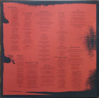 <u>PRESSING INFO</u><br><table class=inf_press><tbody><tr class=inf_info><td class=inf_title>Album:</td><td class=inf_info> Good Mourning on Black  </td></tr>
    <td class=inf_title>Pressing:</td><td> Fifth Pressing /??  </td></tr>
    <td class=inf_title>Release Date:</td><td> Apr. 3rd 2026  </td></tr>
    <td class=inf_title>Album Pressed:</td><td> 2026  </td></tr>
    <td class=inf_title>Label:</td><td> BMG 964200321  </td></tr>
    <td class=inf_title>Insert:</td><td> Gatefold Jacket  </td></tr>
    <td class=inf_title>Barcode:</td><td> 4 099964-200324 >  </td></tr>
    <td class=inf_title>Side A Matrix:</td><td> 10-115804 / 4099964200324 - A 02424638 310546E2/A  </td></tr>
    <td class=inf_title>Side B Matrix:</td><td> 10-115804 / 4099964200324 - B 02424620 310546E2/A  </td></tr>
    <td class=inf_title>&nbsp;</td><td> <a href=https://www.discogs.com/release/36966324 target=_blank rel=noopener noreferrer>View This Release on Discogs</a>  </tr></tbody></table>
<br><u>PRICING</u><span class='less' style='padding-left: 8px; color: var(--font-colour_grey);'>(prices shown in USD)</span><br><table class='inf_press'><tbody><tr class='inf_info'>
            <td class='inf_title'>Last Sold:</td>
            <td>$28.00 (Jun 24, 2026)</td>
            </tr><tr class='inf_info'>
            <td class='inf_title'>History:</td>
            <td>
                <span class='price-low' title='£20.99 · Sold on Apr 21, 2026'>Low: <span class='price-value'>$27.95</span></span>
                <span class='price-separator'>|</span>
                <span class='price-avg'>Avg: <span class='price-value'>$30.62</span></span>
                <span class='price-separator'>|</span>
                <span class='price-high' title='Sold on Jun 5, 2026'>High: <span class='price-value'>$38.00</span></span>
            </td>
            </tr></tbody></table><br>    <br><br><u>TRACKLIST</u><br><table class='inf_tracks'><tbody><tr>
            <td class='inf_num'>A1</td>
            <td class='inf_trk'>This Could Be Love (For Fire)</td>
            <td class='inf_len'>3:47</td>
            <td><a href='#' class='lyric-link' data-album-code='gm' data-song-title='This Could Be Love (For Fire)'>Lyrics</a></td></tr><tr>
            <td class='inf_num'>A2</td>
            <td class='inf_trk'>We’ve Had Enough</td>
            <td class='inf_len'>2:51</td>
            <td><a href='#' class='lyric-link' data-album-code='gm' data-song-title='We’ve Had Enough'>Lyrics</a></td></tr><tr>
            <td class='inf_num'>A3</td>
            <td class='inf_trk'>One Hundred Stories</td>
            <td class='inf_len'>3:40</td>
            <td><a href='#' class='lyric-link' data-album-code='gm' data-song-title='One Hundred Stories'>Lyrics</a></td></tr><tr>
            <td class='inf_num'>A4</td>
            <td class='inf_trk'>Continental</td>
            <td class='inf_len'>3:28</td>
            <td><a href='#' class='lyric-link' data-album-code='gm' data-song-title='Continental'>Lyrics</a></td></tr><tr>
            <td class='inf_num'>A5</td>
            <td class='inf_trk'>All On Black</td>
            <td class='inf_len'>4:00</td>
            <td><a href='#' class='lyric-link' data-album-code='gm' data-song-title='All On Black'>Lyrics</a></td></tr><tr>
            <td class='inf_num'>A6</td>
            <td class='inf_trk'>Emma</td>
            <td class='inf_len'>2:42</td>
            <td><a href='#' class='lyric-link' data-album-code='gm' data-song-title='Emma'>Lyrics</a></td></tr><tr>
            <td class='inf_num'>B1</td>
            <td class='inf_trk'>Fatally Yours</td>
            <td class='inf_len'>2:16</td>
            <td><a href='#' class='lyric-link' data-album-code='gm' data-song-title='Fatally Yours'>Lyrics</a></td></tr><tr>
            <td class='inf_num'>B2</td>
            <td class='inf_trk'>Every Thug Needs A Lady</td>
            <td class='inf_len'>3:18</td>
            <td><a href='#' class='lyric-link' data-album-code='gm' data-song-title='Every Thug Needs A Lady'>Lyrics</a></td></tr><tr>
            <td class='inf_num'>B3</td>
            <td class='inf_trk'>Blue Carolina</td>
            <td class='inf_len'>3:28</td>
            <td><a href='#' class='lyric-link' data-album-code='gm' data-song-title='Blue Carolina'>Lyrics</a></td></tr><tr>
            <td class='inf_num'>B4</td>
            <td class='inf_trk'>Donner Party (All Night)</td>
            <td class='inf_len'>2:44</td>
            <td><a href='#' class='lyric-link' data-album-code='gm' data-song-title='Donner Party (All Night)'>Lyrics</a></td></tr><tr>
            <td class='inf_num'>B5</td>
            <td class='inf_trk'>If We Never Go Inside</td>
            <td class='inf_len'>3:46</td>
            <td><a href='#' class='lyric-link' data-album-code='gm' data-song-title='If We Never Go Inside'>Lyrics</a></td></tr><tr>
            <td class='inf_num'>B6</td>
            <td class='inf_trk'>Blue In The Face</td>
            <td class='inf_len'>3:02</td>
            <td><a href='#' class='lyric-link' data-album-code='gm' data-song-title='Blue In The Face'>Lyrics</a></td></tr></tbody></table><br><br>
    <u>NOTES</u><br> This repress of Good Mourning went up for pre-order on February 5th 2026 on various online retail websites. A repress of the CD was also announced at the same time. The official release date is April 3rd 2026.
 - Inside