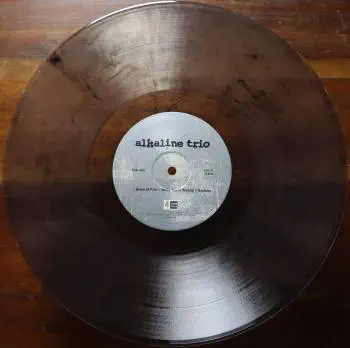 Hot Water Music Split - Ultra Clear with Black Ice (Jade Tree Exclusive)