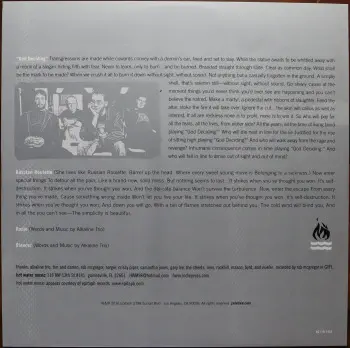<u>PRESSING INFO</u><br><table class=inf_press><tbody><tr class=inf_info><td class=inf_title>Album:</td><td class=inf_info> Hot Water Music Split on Hot Pink (Urban Outfitters Exclusive)  </td></tr>
    <td class=inf_title>Pressing:</td><td> Eighth Pressing /2000  </td></tr>
    <td class=inf_title>Release Date:</td><td> Jan. 27th 2023  </td></tr>
    <td class=inf_title>Album Pressed:</td><td> 2023  </td></tr>
    <td class=inf_title>Label:</td><td> Jade Tree Records JT1067 82119-1  </td></tr>
    <td class=inf_title>Insert:</td><td> Printed Glossy Inner Sleeve  </td></tr>
    <td class=inf_title>Barcode:</td><td> 0 45778-21191 3  </td></tr>
    <td class=inf_title>Side A Matrix:</td><td> EPTÂ·82119Â·1Â·A SAFF  </td></tr>
    <td class=inf_title>Side B Matrix:</td><td> EPTÂ·82119Â·1Â·B SAFF  </td></tr>
    <td class=inf_title>&nbsp;</td><td> <a href=https://www.discogs.com/release/25981831 target=_blank rel=noopener noreferrer>View This Release on Discogs</a>  </tr></tbody></table>
<br><u>PRICING</u><span class='less' style='padding-left: 8px; color: var(--font-colour_grey);'>(prices shown in USD)</span><br><table class='inf_press'><tbody><tr class='inf_info'>
            <td class='inf_title'>Last Sold:</td>
            <td>$23.76 (May 22, 2026)</td>
            </tr><tr class='inf_info'>
            <td class='inf_title'>History:</td>
            <td>
                <span class='price-low' title='Sold on Sep 5, 2024'>Low: <span class='price-value'>$6.00</span></span>
                <span class='price-separator'>|</span>
                <span class='price-avg'>Avg: <span class='price-value'>$14.50</span></span>
                <span class='price-separator'>|</span>
                <span class='price-high' title='€37.99 · Sold on Feb 26, 2025'>High: <span class='price-value'>$43.27</span></span>
            </td>
            </tr></tbody></table><br>    <br><br><u>TRACKLIST</u><br><table class='inf_tracks'><tbody><tr>
            <td class='inf_num'>A1</td>
            <td class='inf_trk'>Alkaline Trio - Queen Of Pain</td>
            <td class='inf_len'>3:57</td>
            <td><a href='#' class='lyric-link' data-album-code='splits' data-song-title='Alkaline Trio - Queen Of Pain'>Lyrics</a></td></tr><tr>
            <td class='inf_num'>A2</td>
            <td class='inf_trk'>Alkaline Trio - While You’re Waiting</td>
            <td class='inf_len'>4:07</td>
            <td><a href='#' class='lyric-link' data-album-code='splits' data-song-title='Alkaline Trio - While You’re Waiting'>Lyrics</a></td></tr><tr>
            <td class='inf_num'>A3</td>
            <td class='inf_trk'>Alkaline Trio - Rooftops</td>
            <td class='inf_len'>2:15</td>
            <td><a href='#' class='lyric-link' data-album-code='splits' data-song-title='Alkaline Trio - Rooftops'>Lyrics</a></td></tr><tr>
            <td class='inf_num'>B1</td>
            <td class='inf_trk'>Hot Water Music - God Deciding</td>
            <td class='inf_len'>2:37</td>
            <td><a href='#' class='lyric-link' data-album-code='splits' data-song-title='Hot Water Music - God Deciding'>Lyrics</a></td></tr><tr>
            <td class='inf_num'>B2</td>
            <td class='inf_trk'>Hot Water Music - Russian Roulette</td>
            <td class='inf_len'>3:25</td>
            <td><a href='#' class='lyric-link' data-album-code='splits' data-song-title='Hot Water Music - Russian Roulette'>Lyrics</a></td></tr><tr>
            <td class='inf_num'>B3</td>
            <td class='inf_trk'>Hot Water Music - Radio</td>
            <td class='inf_len'>4:12</td>
            <td><a href='#' class='lyric-link' data-album-code='splits' data-song-title='Hot Water Music - Radio'>Lyrics</a></td></tr><tr>
            <td class='inf_num'>B4</td>
            <td class='inf_trk'>Hot Water Music - Bleeder</td>
            <td class='inf_len'>3:13</td>
            <td><a href='#' class='lyric-link' data-album-code='splits' data-song-title='Hot Water Music - Bleeder'>Lyrics</a></td></tr></tbody></table><br><br>
    <u>NOTES</u><br> Printed inner sleeve (Heavier cardstock and slightly glossier finish compared to 1st presses)
 - Sleeve2