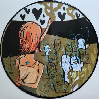 <u>PRESSING INFO</u><br><table class=inf_press><tbody><tr class=inf_info><td class=inf_title>Album:</td><td class=inf_info> Hot Water Music Split on Picture Disk (Silver Insert) (A / B Side Art Swap)  </td></tr>
    <td class=inf_title>Pressing:</td><td> Third Pressing /330  </td></tr>
    <td class=inf_title>Release Date:</td><td> Oct. 15th 2007  </td></tr>
    <td class=inf_title>Album Pressed:</td><td> 2007  </td></tr>
    <td class=inf_title>Label:</td><td> No Idea Records NIR160  </td></tr>
    <td class=inf_title>Insert:</td><td> Cardstock OBI  </td></tr>
    <td class=inf_title>Barcode:</td><td> none  </td></tr>
    <td class=inf_title>Side A Matrix:</td><td> NIR 160-A ''YOU'VE BEEN GOOGLED''  </td></tr>
    <td class=inf_title>Side B Matrix:</td><td> NIR-160-H ''TELL HIM LARV MAR SENT YA'' SIDE B  </td></tr>
    <td class=inf_title>&nbsp;</td><td> <a href= target=_blank rel=noopener noreferrer>View This Release on Discogs</a>  </tr></tbody></table>
    <br><br><u>TRACKLIST</u><br><table class='inf_tracks'><tbody><tr>
            <td class='inf_num'>A1</td>
            <td class='inf_trk'>Alkaline Trio - Queen Of Pain</td>
            <td class='inf_len'>3:57</td>
            <td><a href='#' class='lyric-link' data-album-code='splits' data-song-title='Alkaline Trio - Queen Of Pain'>Lyrics</a></td></tr><tr>
            <td class='inf_num'>A2</td>
            <td class='inf_trk'>Alkaline Trio - While You’re Waiting</td>
            <td class='inf_len'>4:07</td>
            <td><a href='#' class='lyric-link' data-album-code='splits' data-song-title='Alkaline Trio - While You’re Waiting'>Lyrics</a></td></tr><tr>
            <td class='inf_num'>A3</td>
            <td class='inf_trk'>Alkaline Trio - Rooftops</td>
            <td class='inf_len'>2:15</td>
            <td><a href='#' class='lyric-link' data-album-code='splits' data-song-title='Alkaline Trio - Rooftops'>Lyrics</a></td></tr><tr>
            <td class='inf_num'>B1</td>
            <td class='inf_trk'>Hot Water Music - God Deciding</td>
            <td class='inf_len'>2:37</td>
            <td><a href='#' class='lyric-link' data-album-code='splits' data-song-title='Hot Water Music - God Deciding'>Lyrics</a></td></tr><tr>
            <td class='inf_num'>B2</td>
            <td class='inf_trk'>Hot Water Music - Russian Roulette</td>
            <td class='inf_len'>3:25</td>
            <td><a href='#' class='lyric-link' data-album-code='splits' data-song-title='Hot Water Music - Russian Roulette'>Lyrics</a></td></tr><tr>
            <td class='inf_num'>B3</td>
            <td class='inf_trk'>Hot Water Music - Radio</td>
            <td class='inf_len'>4:12</td>
            <td><a href='#' class='lyric-link' data-album-code='splits' data-song-title='Hot Water Music - Radio'>Lyrics</a></td></tr><tr>
            <td class='inf_num'>B4</td>
            <td class='inf_trk'>Hot Water Music - Bleeder</td>
            <td class='inf_len'>3:13</td>
            <td><a href='#' class='lyric-link' data-album-code='splits' data-song-title='Hot Water Music - Bleeder'>Lyrics</a></td></tr></tbody></table><br><br>
    <u>NOTES</u><br> 1st thru 4th pressings are all visually identical. This pressing had the sides swapped.
 - B