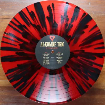 Is This Thing Cursed? - Ruby with Black Splatter (Newbury Comics Exclusive)