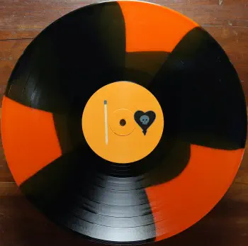 Maybe I'll Catch Fire - Triple Button 'Orange & Black'