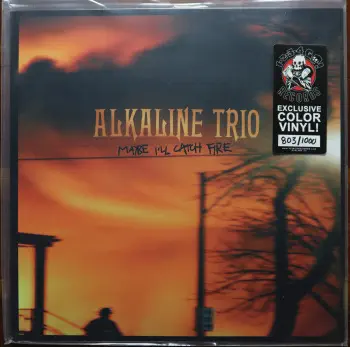<u>PRESSING INFO</u><br><table class=inf_press><tbody><tr class=inf_info><td class=inf_title>Album:</td><td class=inf_info> Maybe I'll Catch Fire on Clear Orange with Red Splatter (1-2-3-4 Go! Records Exclusive)  </td></tr>
    <td class=inf_title>Pressing:</td><td> Seventeenth Pressing /1000  </td></tr>
    <td class=inf_title>Release Date:</td><td> Mar. 15th 2023  </td></tr>
    <td class=inf_title>Album Pressed:</td><td> 2023  </td></tr>
    <td class=inf_title>Label:</td><td> Asianman Records AM 055  </td></tr>
    <td class=inf_title>Insert:</td><td> Double Sided Glossy  </td></tr>
    <td class=inf_title>Barcode:</td><td> 6 12851-0055-1 8  </td></tr>
    <td class=inf_title>Side A Matrix:</td><td> 1089-AM055- 1 A 5 S-65692  </td></tr>
    <td class=inf_title>Side B Matrix:</td><td> 7689-AM055-1(B) S-68693  </td></tr>
    <td class=inf_title>&nbsp;</td><td> <a href=https://www.discogs.com/release/26535488 target=_blank rel=noopener noreferrer>View This Release on Discogs</a>  </tr></tbody></table>
<br><u>PRICING</u><span class='less' style='padding-left: 8px; color: var(--font-colour_grey);'>(prices shown in USD)</span><br><table class='inf_press'><tbody><tr class='inf_info'>
            <td class='inf_title'>Last Sold:</td>
            <td><span title='Sold for €41.80'>$47.61</span> (Jun 28, 2026)</td>
            </tr><tr class='inf_info'>
            <td class='inf_title'>History:</td>
            <td>
                <span class='price-low' title='Sold on Dec 11, 2024'>Low: <span class='price-value'>$15.00</span></span>
                <span class='price-separator'>|</span>
                <span class='price-avg'>Avg: <span class='price-value'>$32.14</span></span>
                <span class='price-separator'>|</span>
                <span class='price-high' title='€50.99 · Sold on Oct 21, 2023'>High: <span class='price-value'>$58.07</span></span>
            </td>
            </tr></tbody></table><br>    <br><br><u>TRACKLIST</u><br><table class='inf_tracks'><tbody><tr>
            <td class='inf_num'>A1</td>
            <td class='inf_trk'>Keep ’Em Coming</td>
            <td class='inf_len'>4:10</td>
            <td><a href='#' class='lyric-link' data-album-code='micf' data-song-title='Keep ’Em Coming'>Lyrics</a></td></tr><tr>
            <td class='inf_num'>A2</td>
            <td class='inf_trk'>Madam Me</td>
            <td class='inf_len'>2:59</td>
            <td><a href='#' class='lyric-link' data-album-code='micf' data-song-title='Madam Me'>Lyrics</a></td></tr><tr>
            <td class='inf_num'>A3</td>
            <td class='inf_trk'>You’ve Got So Far To Go</td>
            <td class='inf_len'>3:14</td>
            <td><a href='#' class='lyric-link' data-album-code='micf' data-song-title='You’ve Got So Far To Go'>Lyrics</a></td></tr><tr>
            <td class='inf_num'>A4</td>
            <td class='inf_trk'>Fuck You Aurora</td>
            <td class='inf_len'>4:49</td>
            <td><a href='#' class='lyric-link' data-album-code='micf' data-song-title='Fuck You Aurora'>Lyrics</a></td></tr><tr>
            <td class='inf_num'>A5</td>
            <td class='inf_trk'>Sleepyhead</td>
            <td class='inf_len'>3:56</td>
            <td><a href='#' class='lyric-link' data-album-code='micf' data-song-title='Sleepyhead'>Lyrics</a></td></tr><tr>
            <td class='inf_num'>B1</td>
            <td class='inf_trk'>Maybe I’ll Catch Fire</td>
            <td class='inf_len'>3:07</td>
            <td><a href='#' class='lyric-link' data-album-code='micf' data-song-title='Maybe I’ll Catch Fire'>Lyrics</a></td></tr><tr>
            <td class='inf_num'>B2</td>
            <td class='inf_trk'>Tuck Me In</td>
            <td class='inf_len'>2:39</td>
            <td><a href='#' class='lyric-link' data-album-code='micf' data-song-title='Tuck Me In'>Lyrics</a></td></tr><tr>
            <td class='inf_num'>B3</td>
            <td class='inf_trk'>She Took Him To The Lake</td>
            <td class='inf_len'>2:40</td>
            <td><a href='#' class='lyric-link' data-album-code='micf' data-song-title='She Took Him To The Lake'>Lyrics</a></td></tr><tr>
            <td class='inf_num'>B4</td>
            <td class='inf_trk'>5-3-10-4</td>
            <td class='inf_len'>2:56</td>
            <td><a href='#' class='lyric-link' data-album-code='micf' data-song-title='5-3-10-4'>Lyrics</a></td></tr><tr>
            <td class='inf_num'>B5</td>
            <td class='inf_trk'>Radio</td>
            <td class='inf_len'>4:41</td>
            <td><a href='#' class='lyric-link' data-album-code='micf' data-song-title='Radio'>Lyrics</a></td></tr></tbody></table><br><br>
    <u>NOTES</u><br> Numbered 1-2-3-4 Go! Records Exclusive.
 - Cover2