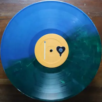 Maybe I'll Catch Fire - Random Colour 'Half Blue / Half Translucent Green Swirl'