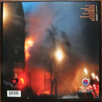 <u>PRESSING INFO</u><br><table class=inf_press><tbody><tr class=inf_info><td class=inf_title>Album:</td><td class=inf_info> Maybe I'll Catch Fire on Random Colour 'Half Green / Half Brown'  </td></tr>
    <td class=inf_title>Pressing:</td><td> Thirteenth Pressing /1000  </td></tr>
    <td class=inf_title>Release Date:</td><td> Feb. 18th 2021  </td></tr>
    <td class=inf_title>Album Pressed:</td><td> 2021  </td></tr>
    <td class=inf_title>Label:</td><td> Asianman Records AM 055  </td></tr>
    <td class=inf_title>Insert:</td><td> Single Sided Glossy  </td></tr>
    <td class=inf_title>Barcode:</td><td> 6 12851-0055-1 8  </td></tr>
    <td class=inf_title>Side A Matrix:</td><td> 1089-AM055- 1 A 5 S-65692  </td></tr>
    <td class=inf_title>Side B Matrix:</td><td> 7689-AM055-1(B) S-68693  </td></tr>
    <td class=inf_title>&nbsp;</td><td> <a href=https://www.discogs.com/release/17589313 target=_blank rel=noopener noreferrer>View This Release on Discogs</a>  </tr></tbody></table>
<br><u>PRICING</u><span class='less' style='padding-left: 8px; color: var(--font-colour_grey);'>(prices shown in USD)</span><br><table class='inf_press'><tbody><tr class='inf_info'>
            <td class='inf_title'>Last Sold:</td>
            <td>$20.00 (Nov 29, 2025)</td>
            </tr><tr class='inf_info'>
            <td class='inf_title'>History:</td>
            <td>
                <span class='price-low' title='Sold on Sep 3, 2021'>Low: <span class='price-value'>$10.00</span></span>
                <span class='price-separator'>|</span>
                <span class='price-avg'>Avg: <span class='price-value'>$30.90</span></span>
                <span class='price-separator'>|</span>
                <span class='price-high' title='€62.90 · Sold on Feb 5, 2023'>High: <span class='price-value'>$71.64</span></span>
            </td>
            </tr></tbody></table><br>    <br><br><u>TRACKLIST</u><br><table class='inf_tracks'><tbody><tr>
            <td class='inf_num'>A1</td>
            <td class='inf_trk'>Keep ’Em Coming</td>
            <td class='inf_len'>4:10</td>
            <td><a href='#' class='lyric-link' data-album-code='micf' data-song-title='Keep ’Em Coming'>Lyrics</a></td></tr><tr>
            <td class='inf_num'>A2</td>
            <td class='inf_trk'>Madam Me</td>
            <td class='inf_len'>2:59</td>
            <td><a href='#' class='lyric-link' data-album-code='micf' data-song-title='Madam Me'>Lyrics</a></td></tr><tr>
            <td class='inf_num'>A3</td>
            <td class='inf_trk'>You’ve Got So Far To Go</td>
            <td class='inf_len'>3:14</td>
            <td><a href='#' class='lyric-link' data-album-code='micf' data-song-title='You’ve Got So Far To Go'>Lyrics</a></td></tr><tr>
            <td class='inf_num'>A4</td>
            <td class='inf_trk'>Fuck You Aurora</td>
            <td class='inf_len'>4:49</td>
            <td><a href='#' class='lyric-link' data-album-code='micf' data-song-title='Fuck You Aurora'>Lyrics</a></td></tr><tr>
            <td class='inf_num'>A5</td>
            <td class='inf_trk'>Sleepyhead</td>
            <td class='inf_len'>3:56</td>
            <td><a href='#' class='lyric-link' data-album-code='micf' data-song-title='Sleepyhead'>Lyrics</a></td></tr><tr>
            <td class='inf_num'>B1</td>
            <td class='inf_trk'>Maybe I’ll Catch Fire</td>
            <td class='inf_len'>3:07</td>
            <td><a href='#' class='lyric-link' data-album-code='micf' data-song-title='Maybe I’ll Catch Fire'>Lyrics</a></td></tr><tr>
            <td class='inf_num'>B2</td>
            <td class='inf_trk'>Tuck Me In</td>
            <td class='inf_len'>2:39</td>
            <td><a href='#' class='lyric-link' data-album-code='micf' data-song-title='Tuck Me In'>Lyrics</a></td></tr><tr>
            <td class='inf_num'>B3</td>
            <td class='inf_trk'>She Took Him To The Lake</td>
            <td class='inf_len'>2:40</td>
            <td><a href='#' class='lyric-link' data-album-code='micf' data-song-title='She Took Him To The Lake'>Lyrics</a></td></tr><tr>
            <td class='inf_num'>B4</td>
            <td class='inf_trk'>5-3-10-4</td>
            <td class='inf_len'>2:56</td>
            <td><a href='#' class='lyric-link' data-album-code='micf' data-song-title='5-3-10-4'>Lyrics</a></td></tr><tr>
            <td class='inf_num'>B5</td>
            <td class='inf_trk'>Radio</td>
            <td class='inf_len'>4:41</td>
            <td><a href='#' class='lyric-link' data-album-code='micf' data-song-title='Radio'>Lyrics</a></td></tr></tbody></table><br><br>
    <u>NOTES</u><br> This pressing has switched back to single sided glossy inserts. This pressing marks the first time United Record Pressing began pressing Maybe I'll Catch Fire.
 - Back
