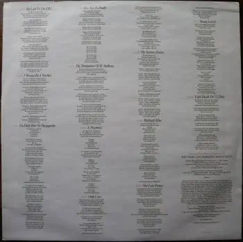 <u>PRESSING INFO</u><br><table class=inf_press><tbody><tr class=inf_info><td class=inf_title>Album:</td><td class=inf_info> My Shame Is True on Blue & Purple Marble  </td></tr>
    <td class=inf_title>Pressing:</td><td> Pressing Error /1  </td></tr>
    <td class=inf_title>Release Date:</td><td> Apr. 2nd 2013  </td></tr>
    <td class=inf_title>Album Pressed:</td><td> 2013  </td></tr>
    <td class=inf_title>Label:</td><td> Heart&Skull/Epitaph Records 87243-1  </td></tr>
    <td class=inf_title>Insert:</td><td> Printed Inner Matte Sleeve  </td></tr>
    <td class=inf_title>Barcode:</td><td> 0 45778-72431 4  </td></tr>
    <td class=inf_title>Side A Matrix:</td><td> 87243-A  </td></tr>
    <td class=inf_title>Side B Matrix:</td><td> 87243-B  </td></tr>
    <td class=inf_title>&nbsp;</td><td> <a href=https://www.discogs.com/release/13642653 target=_blank rel=noopener noreferrer>View This Release on Discogs</a>  </tr></tbody></table>
<br><u>PRICING</u><span class='less' style='padding-left: 8px; color: var(--font-colour_grey);'>(prices shown in USD)</span><br><table class='inf_press'><tbody><tr class='inf_info'>
            <td class='inf_title'>Last Sold:</td>
            <td>$35.00 (Sep 12, 2022)</td>
            </tr><tr class='inf_info'>
            <td class='inf_title'>History:</td>
            <td>
                <span class='price-low' title='Sold on Sep 12, 2022'>Low: <span class='price-value'>$35.00</span></span>
                <span class='price-separator'>|</span>
                <span class='price-avg'>Avg: <span class='price-value'>$35.00</span></span>
                <span class='price-separator'>|</span>
                <span class='price-high' title='Sold on Sep 12, 2022'>High: <span class='price-value'>$35.00</span></span>
            </td>
            </tr></tbody></table><br>    <br><br><u>TRACKLIST</u><br><table class='inf_tracks'><tbody><tr>
            <td class='inf_num'>A1</td>
            <td class='inf_trk'>She Lied To The FBI</td>
            <td class='inf_len'>2:49</td>
            <td><a href='#' class='lyric-link' data-album-code='msit' data-song-title='She Lied To The FBI'>Lyrics</a></td></tr><tr>
            <td class='inf_num'>A2</td>
            <td class='inf_trk'>I Wanna Be A Warhol</td>
            <td class='inf_len'>3:07</td>
            <td><a href='#' class='lyric-link' data-album-code='msit' data-song-title='I Wanna Be A Warhol'>Lyrics</a></td></tr><tr>
            <td class='inf_num'>A3</td>
            <td class='inf_trk'>I’m Only Here To Disappoint</td>
            <td class='inf_len'>2:46</td>
            <td><a href='#' class='lyric-link' data-album-code='msit' data-song-title='I’m Only Here To Disappoint'>Lyrics</a></td></tr><tr>
            <td class='inf_num'>A4</td>
            <td class='inf_trk'>Kiss You To Death</td>
            <td class='inf_len'>3:21</td>
            <td><a href='#' class='lyric-link' data-album-code='msit' data-song-title='Kiss You To Death'>Lyrics</a></td></tr><tr>
            <td class='inf_num'>A5</td>
            <td class='inf_trk'>The Temptation Of St. Anthony</td>
            <td class='inf_len'>3:35</td>
            <td><a href='#' class='lyric-link' data-album-code='msit' data-song-title='The Temptation Of St. Anthony'>Lyrics</a></td></tr><tr>
            <td class='inf_num'>A6</td>
            <td class='inf_trk'>I, Pessimist</td>
            <td class='inf_len'>2:11</td>
            <td><a href='#' class='lyric-link' data-album-code='msit' data-song-title='I, Pessimist'>Lyrics</a></td></tr><tr>
            <td class='inf_num'>B1</td>
            <td class='inf_trk'>Only Love</td>
            <td class='inf_len'>4:36</td>
            <td><a href='#' class='lyric-link' data-album-code='msit' data-song-title='Only Love'>Lyrics</a></td></tr><tr>
            <td class='inf_num'>B2</td>
            <td class='inf_trk'>The Torture Doctor</td>
            <td class='inf_len'>3:38</td>
            <td><a href='#' class='lyric-link' data-album-code='msit' data-song-title='The Torture Doctor'>Lyrics</a></td></tr><tr>
            <td class='inf_num'>B3</td>
            <td class='inf_trk'>Midnight Blue</td>
            <td class='inf_len'>2:45</td>
            <td><a href='#' class='lyric-link' data-album-code='msit' data-song-title='Midnight Blue'>Lyrics</a></td></tr><tr>
            <td class='inf_num'>B4</td>
            <td class='inf_trk'>One Last Dance</td>
            <td class='inf_len'>3:29</td>
            <td><a href='#' class='lyric-link' data-album-code='msit' data-song-title='One Last Dance'>Lyrics</a></td></tr><tr>
            <td class='inf_num'>B5</td>
            <td class='inf_trk'>Young Lovers</td>
            <td class='inf_len'>3:31</td>
            <td><a href='#' class='lyric-link' data-album-code='msit' data-song-title='Young Lovers'>Lyrics</a></td></tr><tr>
            <td class='inf_num'>B6</td>
            <td class='inf_trk'>Until Death Do Us Part</td>
            <td class='inf_len'>4:11</td>
            <td><a href='#' class='lyric-link' data-album-code='msit' data-song-title='Until Death Do Us Part'>Lyrics</a></td></tr></tbody></table><br><br>
    <u>NOTES</u><br> This is a pressing plant error. MSIT was not intended to be on Blue & Purple Marble. It appears to be a transition colour between the pink and blue. One other person has told me they own this, but will not share photos.
 - Sleeve2
