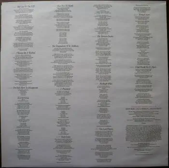 <u>PRESSING INFO</u><br><table class=inf_press><tbody><tr class=inf_info><td class=inf_title>Album:</td><td class=inf_info> My Shame Is True on Green Marble (Boxset Exclusive)  </td></tr>
    <td class=inf_title>Pressing:</td><td> First Pressing /500  </td></tr>
    <td class=inf_title>Release Date:</td><td> Apr. 2nd 2013  </td></tr>
    <td class=inf_title>Album Pressed:</td><td> 2013  </td></tr>
    <td class=inf_title>Label:</td><td> Heart&Skull/Epitaph Records 87243-1  </td></tr>
    <td class=inf_title>Insert:</td><td> Printed Matte Inner Sleeve  </td></tr>
    <td class=inf_title>Barcode:</td><td> 0 45778-72431 4  </td></tr>
    <td class=inf_title>Side A Matrix:</td><td> 87243-A CB  </td></tr>
    <td class=inf_title>Side B Matrix:</td><td> 87243-B CB  </td></tr>
    <td class=inf_title>&nbsp;</td><td> <a href=https://www.discogs.com/release/4624254 target=_blank rel=noopener noreferrer>View This Release on Discogs</a>  </tr></tbody></table>
<br><u>PRICING</u><span class='less' style='padding-left: 8px; color: var(--font-colour_grey);'>(prices shown in USD)</span><br><table class='inf_press'><tbody><tr class='inf_info'>
            <td class='inf_title'>Last Sold:</td>
            <td>$59.99 (Apr 22, 2024)</td>
            </tr><tr class='inf_info'>
            <td class='inf_title'>History:</td>
            <td>
                <span class='price-low' title='Sold on Nov 27, 2017'>Low: <span class='price-value'>$24.99</span></span>
                <span class='price-separator'>|</span>
                <span class='price-avg'>Avg: <span class='price-value'>$75.54</span></span>
                <span class='price-separator'>|</span>
                <span class='price-high' title='Sold on Sep 28, 2022'>High: <span class='price-value'>$339.99</span></span>
            </td>
            </tr></tbody></table><br>    <br><br><u>TRACKLIST</u><br><table class='inf_tracks'><tbody><tr>
            <td class='inf_num'>A1</td>
            <td class='inf_trk'>She Lied To The FBI</td>
            <td class='inf_len'>2:49</td>
            <td><a href='#' class='lyric-link' data-album-code='msit' data-song-title='She Lied To The FBI'>Lyrics</a></td></tr><tr>
            <td class='inf_num'>A2</td>
            <td class='inf_trk'>I Wanna Be A Warhol</td>
            <td class='inf_len'>3:07</td>
            <td><a href='#' class='lyric-link' data-album-code='msit' data-song-title='I Wanna Be A Warhol'>Lyrics</a></td></tr><tr>
            <td class='inf_num'>A3</td>
            <td class='inf_trk'>I’m Only Here To Disappoint</td>
            <td class='inf_len'>2:46</td>
            <td><a href='#' class='lyric-link' data-album-code='msit' data-song-title='I’m Only Here To Disappoint'>Lyrics</a></td></tr><tr>
            <td class='inf_num'>A4</td>
            <td class='inf_trk'>Kiss You To Death</td>
            <td class='inf_len'>3:21</td>
            <td><a href='#' class='lyric-link' data-album-code='msit' data-song-title='Kiss You To Death'>Lyrics</a></td></tr><tr>
            <td class='inf_num'>A5</td>
            <td class='inf_trk'>The Temptation Of St. Anthony</td>
            <td class='inf_len'>3:35</td>
            <td><a href='#' class='lyric-link' data-album-code='msit' data-song-title='The Temptation Of St. Anthony'>Lyrics</a></td></tr><tr>
            <td class='inf_num'>A6</td>
            <td class='inf_trk'>I, Pessimist</td>
            <td class='inf_len'>2:11</td>
            <td><a href='#' class='lyric-link' data-album-code='msit' data-song-title='I, Pessimist'>Lyrics</a></td></tr><tr>
            <td class='inf_num'>B1</td>
            <td class='inf_trk'>Only Love</td>
            <td class='inf_len'>4:36</td>
            <td><a href='#' class='lyric-link' data-album-code='msit' data-song-title='Only Love'>Lyrics</a></td></tr><tr>
            <td class='inf_num'>B2</td>
            <td class='inf_trk'>The Torture Doctor</td>
            <td class='inf_len'>3:38</td>
            <td><a href='#' class='lyric-link' data-album-code='msit' data-song-title='The Torture Doctor'>Lyrics</a></td></tr><tr>
            <td class='inf_num'>B3</td>
            <td class='inf_trk'>Midnight Blue</td>
            <td class='inf_len'>2:45</td>
            <td><a href='#' class='lyric-link' data-album-code='msit' data-song-title='Midnight Blue'>Lyrics</a></td></tr><tr>
            <td class='inf_num'>B4</td>
            <td class='inf_trk'>One Last Dance</td>
            <td class='inf_len'>3:29</td>
            <td><a href='#' class='lyric-link' data-album-code='msit' data-song-title='One Last Dance'>Lyrics</a></td></tr><tr>
            <td class='inf_num'>B5</td>
            <td class='inf_trk'>Young Lovers</td>
            <td class='inf_len'>3:31</td>
            <td><a href='#' class='lyric-link' data-album-code='msit' data-song-title='Young Lovers'>Lyrics</a></td></tr><tr>
            <td class='inf_num'>B6</td>
            <td class='inf_trk'>Until Death Do Us Part</td>
            <td class='inf_len'>4:11</td>
            <td><a href='#' class='lyric-link' data-album-code='msit' data-song-title='Until Death Do Us Part'>Lyrics</a></td></tr></tbody></table><br><br>
    <u>NOTES</u><br> Matte finish printed inner sleeve. 'Made in Canada' printed on bottom of B-side label. Came with a CD copy inside the jacket. Only available in the Ouija Board Boxset.
 - Sleeve2