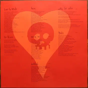<u>PRESSING INFO</u><br><table class=inf_press><tbody><tr class=inf_info><td class=inf_title>Album:</td><td class=inf_info> Crimson Past Live on Translucent Gold with Black Smoke  </td></tr>
    <td class=inf_title>Pressing:</td><td> First Pressing /500  </td></tr>
    <td class=inf_title>Release Date:</td><td> Dec. 1st 2014  </td></tr>
    <td class=inf_title>Album Pressed:</td><td> 2014  </td></tr>
    <td class=inf_title>Label:</td><td> Vagrant Records VR409  </td></tr>
    <td class=inf_title>Insert:</td><td> Double Sided Glossy  </td></tr>
    <td class=inf_title>Barcode:</td><td> 6 01091-04092 2  </td></tr>
    <td class=inf_title>Side A Matrix:</td><td> 14-0451 A K SST MPO NOISELAND  </td></tr>
    <td class=inf_title>Side B Matrix:</td><td> 14-0451 B MPO K SST NOISELAND  </td></tr>
    <td class=inf_title>&nbsp;</td><td> <a href=https://www.discogs.com/release/6433186 target=_blank rel=noopener noreferrer>View This Release on Discogs</a>  </tr></tbody></table>
<br><u>PRICING</u><span class='less' style='padding-left: 8px; color: var(--font-colour_grey);'>(prices shown in USD)</span><br><table class='inf_press'><tbody><tr class='inf_info'>
            <td class='inf_title'>Last Sold:</td>
            <td>$666.00 (May 19, 2026)</td>
            </tr><tr class='inf_info'>
            <td class='inf_title'>History:</td>
            <td>
                <span class='price-low' title='Sold on Oct 23, 2022'>Low: <span class='price-value'>$79.99</span></span>
                <span class='price-separator'>|</span>
                <span class='price-avg'>Avg: <span class='price-value'>$462.68</span></span>
                <span class='price-separator'>|</span>
                <span class='price-high' title='Sold on Jun 11, 2024'>High: <span class='price-value'>$700.00</span></span>
            </td>
            </tr></tbody></table><br>    <br><br><u>TRACKLIST</u><br><table class='inf_tracks'><tbody><tr>
            <td class='inf_num'>A1</td>
            <td class='inf_trk'>Time To Waste</td>
            <td class='inf_len'>?:??</td>
            <td><a href='#' class='lyric-link' data-album-code='pl' data-song-title='Time To Waste'>Lyrics</a></td></tr><tr>
            <td class='inf_num'>A2</td>
            <td class='inf_trk'>The Poison</td>
            <td class='inf_len'>?:??</td>
            <td><a href='#' class='lyric-link' data-album-code='pl' data-song-title='The Poison'>Lyrics</a></td></tr><tr>
            <td class='inf_num'>A3</td>
            <td class='inf_trk'>Burn</td>
            <td class='inf_len'>?:??</td>
            <td><a href='#' class='lyric-link' data-album-code='pl' data-song-title='Burn'>Lyrics</a></td></tr><tr>
            <td class='inf_num'>A4</td>
            <td class='inf_trk'>Mercy Me</td>
            <td class='inf_len'>?:??</td>
            <td><a href='#' class='lyric-link' data-album-code='pl' data-song-title='Mercy Me'>Lyrics</a></td></tr><tr>
            <td class='inf_num'>A5</td>
            <td class='inf_trk'>Dethbed</td>
            <td class='inf_len'>?:??</td>
            <td><a href='#' class='lyric-link' data-album-code='pl' data-song-title='Dethbed'>Lyrics</a></td></tr><tr>
            <td class='inf_num'>A6</td>
            <td class='inf_trk'>Settle For Satin</td>
            <td class='inf_len'>?:??</td>
            <td><a href='#' class='lyric-link' data-album-code='pl' data-song-title='Settle For Satin'>Lyrics</a></td></tr><tr>
            <td class='inf_num'>A7</td>
            <td class='inf_trk'>Sadie</td>
            <td class='inf_len'>?:??</td>
            <td><a href='#' class='lyric-link' data-album-code='pl' data-song-title='Sadie'>Lyrics</a></td></tr><tr>
            <td class='inf_num'>B1</td>
            <td class='inf_trk'>Fall Victim</td>
            <td class='inf_len'>?:??</td>
            <td><a href='#' class='lyric-link' data-album-code='pl' data-song-title='Fall Victim'>Lyrics</a></td></tr><tr>
            <td class='inf_num'>B2</td>
            <td class='inf_trk'>I Was A Prayer</td>
            <td class='inf_len'>?:??</td>
            <td><a href='#' class='lyric-link' data-album-code='pl' data-song-title='I Was A Prayer'>Lyrics</a></td></tr><tr>
            <td class='inf_num'>B3</td>
            <td class='inf_trk'>Prevent This Tragedy</td>
            <td class='inf_len'>?:??</td>
            <td><a href='#' class='lyric-link' data-album-code='pl' data-song-title='Prevent This Tragedy'>Lyrics</a></td></tr><tr>
            <td class='inf_num'>B4</td>
            <td class='inf_trk'>Back To Hell</td>
            <td class='inf_len'>?:??</td>
            <td><a href='#' class='lyric-link' data-album-code='pl' data-song-title='Back To Hell'>Lyrics</a></td></tr><tr>
            <td class='inf_num'>B5</td>
            <td class='inf_trk'>Your Neck</td>
            <td class='inf_len'>?:??</td>
            <td><a href='#' class='lyric-link' data-album-code='pl' data-song-title='Your Neck'>Lyrics</a></td></tr><tr>
            <td class='inf_num'>B6</td>
            <td class='inf_trk'>Smoke</td>
            <td class='inf_len'>?:??</td>
            <td><a href='#' class='lyric-link' data-album-code='pl' data-song-title='Smoke'>Lyrics</a></td></tr></tbody></table><br><br>
    <u>NOTES</u><br> This variant was exclusive to the Past Live Wood Box. Sleeve specific to this pressing, differs from all other Crimson pressings (Vagrant logo font, etc). Runout etching also specific to this pressing.
 - Insert