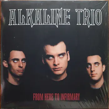 <u>PRESSING INFO</u><br><table class=inf_press><tbody><tr class=inf_info><td class=inf_title>Album:</td><td class=inf_info> From Here to Infirmary Past Live on Translucent Gold with Black Smoke  </td></tr>
    <td class=inf_title>Pressing:</td><td> First Pressing /500  </td></tr>
    <td class=inf_title>Release Date:</td><td> Dec. 1st 2014  </td></tr>
    <td class=inf_title>Album Pressed:</td><td> 2014  </td></tr>
    <td class=inf_title>Label:</td><td> Vagrant Records VR353  </td></tr>
    <td class=inf_title>Insert:</td><td> Double Sided Glossy  </td></tr>
    <td class=inf_title>Barcode:</td><td> 6 01091-03532 4  </td></tr>
    <td class=inf_title>Side A Matrix:</td><td> 14-0450 A MPO K SST NOISELAND  </td></tr>
    <td class=inf_title>Side B Matrix:</td><td> 14-0450 B K SST MPO NOISELAND  </td></tr>
    <td class=inf_title>&nbsp;</td><td> <a href=https://www.discogs.com/release/6433186 target=_blank rel=noopener noreferrer>View This Release on Discogs</a>  </tr></tbody></table>
<br><u>PRICING</u><span class='less' style='padding-left: 8px; color: var(--font-colour_grey);'>(prices shown in USD)</span><br><table class='inf_press'><tbody><tr class='inf_info'>
            <td class='inf_title'>Last Sold:</td>
            <td>$666.00 (May 19, 2026)</td>
            </tr><tr class='inf_info'>
            <td class='inf_title'>History:</td>
            <td>
                <span class='price-low' title='Sold on Oct 23, 2022'>Low: <span class='price-value'>$79.99</span></span>
                <span class='price-separator'>|</span>
                <span class='price-avg'>Avg: <span class='price-value'>$462.68</span></span>
                <span class='price-separator'>|</span>
                <span class='price-high' title='Sold on Jun 11, 2024'>High: <span class='price-value'>$700.00</span></span>
            </td>
            </tr></tbody></table><br>    <br><br><u>TRACKLIST</u><br><table class='inf_tracks'><tbody><tr>
            <td class='inf_num'>A1</td>
            <td class='inf_trk'>Private Eye</td>
            <td class='inf_len'>?:??</td>
            <td><a href='#' class='lyric-link' data-album-code='pl' data-song-title='Private Eye'>Lyrics</a></td></tr><tr>
            <td class='inf_num'>A2</td>
            <td class='inf_trk'>Mr. Chainsaw</td>
            <td class='inf_len'>?:??</td>
            <td><a href='#' class='lyric-link' data-album-code='pl' data-song-title='Mr. Chainsaw'>Lyrics</a></td></tr><tr>
            <td class='inf_num'>A3</td>
            <td class='inf_trk'>Take Lots With Alcohol</td>
            <td class='inf_len'>?:??</td>
            <td><a href='#' class='lyric-link' data-album-code='pl' data-song-title='Take Lots With Alcohol'>Lyrics</a></td></tr><tr>
            <td class='inf_num'>A4</td>
            <td class='inf_trk'>Stupid Kid</td>
            <td class='inf_len'>?:??</td>
            <td><a href='#' class='lyric-link' data-album-code='pl' data-song-title='Stupid Kid'>Lyrics</a></td></tr><tr>
            <td class='inf_num'>A5</td>
            <td class='inf_trk'>Another Innocent Girl</td>
            <td class='inf_len'>?:??</td>
            <td><a href='#' class='lyric-link' data-album-code='pl' data-song-title='Another Innocent Girl'>Lyrics</a></td></tr><tr>
            <td class='inf_num'>A6</td>
            <td class='inf_trk'>Steamer Trunk</td>
            <td class='inf_len'>?:??</td>
            <td><a href='#' class='lyric-link' data-album-code='pl' data-song-title='Steamer Trunk'>Lyrics</a></td></tr><tr>
            <td class='inf_num'>B1</td>
            <td class='inf_trk'>You’re Dead</td>
            <td class='inf_len'>?:??</td>
            <td><a href='#' class='lyric-link' data-album-code='pl' data-song-title='You’re Dead'>Lyrics</a></td></tr><tr>
            <td class='inf_num'>B2</td>
            <td class='inf_trk'>Armageddon</td>
            <td class='inf_len'>?:??</td>
            <td><a href='#' class='lyric-link' data-album-code='pl' data-song-title='Armageddon'>Lyrics</a></td></tr><tr>
            <td class='inf_num'>B3</td>
            <td class='inf_trk'>I’m Dying Tomorrow</td>
            <td class='inf_len'>?:??</td>
            <td><a href='#' class='lyric-link' data-album-code='pl' data-song-title='I’m Dying Tomorrow'>Lyrics</a></td></tr><tr>
            <td class='inf_num'>B4</td>
            <td class='inf_trk'>Bloodied Up</td>
            <td class='inf_len'>?:??</td>
            <td><a href='#' class='lyric-link' data-album-code='pl' data-song-title='Bloodied Up'>Lyrics</a></td></tr><tr>
            <td class='inf_num'>B5</td>
            <td class='inf_trk'>Trucks And Trains</td>
            <td class='inf_len'>?:??</td>
            <td><a href='#' class='lyric-link' data-album-code='pl' data-song-title='Trucks And Trains'>Lyrics</a></td></tr><tr>
            <td class='inf_num'>B6</td>
            <td class='inf_trk'>Crawl</td>
            <td class='inf_len'>?:??</td>
            <td><a href='#' class='lyric-link' data-album-code='pl' data-song-title='Crawl'>Lyrics</a></td></tr></tbody></table><br><br>
    <u>NOTES</u><br> This variant was exclusive to the Past Live Wood Box. Sleeve is specific to this pressing (different Vagrant logo font, etc) and differs from all other FHTI pressings. Runout etching is also specific to this pressing. This record only fits in it's box with the spine up or down (vs spine out)
 - Cover