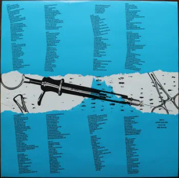 <u>PRESSING INFO</u><br><table class=inf_press><tbody><tr class=inf_info><td class=inf_title>Album:</td><td class=inf_info> From Here to Infirmary Past Live on Blue  </td></tr>
    <td class=inf_title>Pressing:</td><td> First Pressing /500  </td></tr>
    <td class=inf_title>Release Date:</td><td> June 2018  </td></tr>
    <td class=inf_title>Album Pressed:</td><td> 2018  </td></tr>
    <td class=inf_title>Label:</td><td> Heart&Skull Records  </td></tr>
    <td class=inf_title>Insert:</td><td> Single Sided Glossy  </td></tr>
    <td class=inf_title>Barcode:</td><td> none  </td></tr>
    <td class=inf_title>Side A Matrix:</td><td> 17-0408NL-004 A MPO K SST (Etched) MPO 18 24614 (Stamped)  </td></tr>
    <td class=inf_title>Side B Matrix:</td><td> 17-0408NL-004 B K SST MPO (Etched) MPO 18 24615 (Stamped)  </td></tr>
    <td class=inf_title>&nbsp;</td><td> <a href=https://www.discogs.com/release/12220660 target=_blank rel=noopener noreferrer>View This Release on Discogs</a>  </tr></tbody></table>
<br><u>PRICING</u><span class='less' style='padding-left: 8px; color: var(--font-colour_grey);'>(prices shown in USD)</span><br><table class='inf_press'><tbody><tr class='inf_info'>
            <td class='inf_title'>Last Sold:</td>
            <td>$600.00 (Jun 3, 2026)</td>
            </tr><tr class='inf_info'>
            <td class='inf_title'>History:</td>
            <td>
                <span class='price-low' title='Sold on Dec 25, 2021'>Low: <span class='price-value'>$199.99</span></span>
                <span class='price-separator'>|</span>
                <span class='price-avg'>Avg: <span class='price-value'>$378.24</span></span>
                <span class='price-separator'>|</span>
                <span class='price-high' title='Sold on May 28, 2023'>High: <span class='price-value'>$700.00</span></span>
            </td>
            </tr></tbody></table><br>    <br><br><u>TRACKLIST</u><br><table class='inf_tracks'><tbody><tr>
            <td class='inf_num'>A1</td>
            <td class='inf_trk'>Private Eye</td>
            <td class='inf_len'>?:??</td>
            <td><a href='#' class='lyric-link' data-album-code='pl' data-song-title='Private Eye'>Lyrics</a></td></tr><tr>
            <td class='inf_num'>A2</td>
            <td class='inf_trk'>Mr. Chainsaw</td>
            <td class='inf_len'>?:??</td>
            <td><a href='#' class='lyric-link' data-album-code='pl' data-song-title='Mr. Chainsaw'>Lyrics</a></td></tr><tr>
            <td class='inf_num'>A3</td>
            <td class='inf_trk'>Take Lots With Alcohol</td>
            <td class='inf_len'>?:??</td>
            <td><a href='#' class='lyric-link' data-album-code='pl' data-song-title='Take Lots With Alcohol'>Lyrics</a></td></tr><tr>
            <td class='inf_num'>A4</td>
            <td class='inf_trk'>Stupid Kid</td>
            <td class='inf_len'>?:??</td>
            <td><a href='#' class='lyric-link' data-album-code='pl' data-song-title='Stupid Kid'>Lyrics</a></td></tr><tr>
            <td class='inf_num'>A5</td>
            <td class='inf_trk'>Another Innocent Girl</td>
            <td class='inf_len'>?:??</td>
            <td><a href='#' class='lyric-link' data-album-code='pl' data-song-title='Another Innocent Girl'>Lyrics</a></td></tr><tr>
            <td class='inf_num'>A6</td>
            <td class='inf_trk'>Steamer Trunk</td>
            <td class='inf_len'>?:??</td>
            <td><a href='#' class='lyric-link' data-album-code='pl' data-song-title='Steamer Trunk'>Lyrics</a></td></tr><tr>
            <td class='inf_num'>B1</td>
            <td class='inf_trk'>You’re Dead</td>
            <td class='inf_len'>?:??</td>
            <td><a href='#' class='lyric-link' data-album-code='pl' data-song-title='You’re Dead'>Lyrics</a></td></tr><tr>
            <td class='inf_num'>B2</td>
            <td class='inf_trk'>Armageddon</td>
            <td class='inf_len'>?:??</td>
            <td><a href='#' class='lyric-link' data-album-code='pl' data-song-title='Armageddon'>Lyrics</a></td></tr><tr>
            <td class='inf_num'>B3</td>
            <td class='inf_trk'>I’m Dying Tomorrow</td>
            <td class='inf_len'>?:??</td>
            <td><a href='#' class='lyric-link' data-album-code='pl' data-song-title='I’m Dying Tomorrow'>Lyrics</a></td></tr><tr>
            <td class='inf_num'>B4</td>
            <td class='inf_trk'>Bloodied Up</td>
            <td class='inf_len'>?:??</td>
            <td><a href='#' class='lyric-link' data-album-code='pl' data-song-title='Bloodied Up'>Lyrics</a></td></tr><tr>
            <td class='inf_num'>B5</td>
            <td class='inf_trk'>Trucks And Trains</td>
            <td class='inf_len'>?:??</td>
            <td><a href='#' class='lyric-link' data-album-code='pl' data-song-title='Trucks And Trains'>Lyrics</a></td></tr><tr>
            <td class='inf_num'>B6</td>
            <td class='inf_trk'>Crawl</td>
            <td class='inf_len'>?:??</td>
            <td><a href='#' class='lyric-link' data-album-code='pl' data-song-title='Crawl'>Lyrics</a></td></tr></tbody></table><br><br>
    <u>NOTES</u><br> Recorded live at the Metro, Chicago on Oct 18, 2014
 - Insert