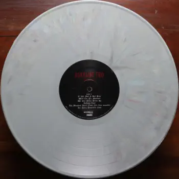 <u>PRESSING INFO</u><br><table class=inf_press><tbody><tr class=inf_info><td class=inf_title>Album:</td><td class=inf_info> Remains on Grey Brown Marble | White Marble  </td></tr>
    <td class=inf_title>Pressing:</td><td> Second Pressing /???  </td></tr>
    <td class=inf_title>Release Date:</td><td> Aug. - Sept. 2008  </td></tr>
    <td class=inf_title>Album Pressed:</td><td> 2008  </td></tr>
    <td class=inf_title>Label:</td><td> Vagrant Records/Cobraside CSDLP1111  </td></tr>
    <td class=inf_title>Insert:</td><td> Double Sided Matte  </td></tr>
    <td class=inf_title>Barcode:</td><td> 8 29707-95111 4  </td></tr>
    <td class=inf_title>Side A Matrix:</td><td> CSDLP-1111-A  </td></tr>
    <td class=inf_title>Side B Matrix:</td><td> CSDLP-1111-B  </td></tr>
    <td class=inf_title>Side C Matrix:</td><td> CSDLP-1111-C  </td></tr>
    <td class=inf_title>Side D Matrix:</td><td> CSDLP-1111-D  </td></tr>
    <td class=inf_title>&nbsp;</td><td> <a href= target=_blank rel=noopener noreferrer>View This Release on Discogs</a>  </tr></tbody></table>
    <br><br><u>TRACKLIST</u><br><table class='inf_tracks'><tbody><tr>
            <td class='inf_num'>A1</td>
            <td class='inf_trk'>Hell Yes</td>
            <td class='inf_len'>3:49</td>
            <td><a href='#' class='lyric-link' data-album-code='remains' data-song-title='Hell Yes'>Lyrics</a></td></tr><tr>
            <td class='inf_num'>A2</td>
            <td class='inf_trk'>My Standard Break From Life</td>
            <td class='inf_len'>2:34</td>
            <td><a href='#' class='lyric-link' data-album-code='remains' data-song-title='My Standard Break From Life'>Lyrics</a></td></tr><tr>
            <td class='inf_num'>A3</td>
            <td class='inf_trk'>Dead End Road</td>
            <td class='inf_len'>3:08</td>
            <td><a href='#' class='lyric-link' data-album-code='remains' data-song-title='Dead End Road'>Lyrics</a></td></tr><tr>
            <td class='inf_num'>A4</td>
            <td class='inf_trk'>Metro</td>
            <td class='inf_len'>3:41</td>
            <td><a href='#' class='lyric-link' data-album-code='remains' data-song-title='Metro'>Lyrics</a></td></tr><tr>
            <td class='inf_num'>A5</td>
            <td class='inf_trk'>Jaked On Green Beers</td>
            <td class='inf_len'>3:27</td>
            <td><a href='#' class='lyric-link' data-album-code='remains' data-song-title='Jaked On Green Beers'>Lyrics</a></td></tr><tr>
            <td class='inf_num'>B1</td>
            <td class='inf_trk'>Queen Of Pain</td>
            <td class='inf_len'>3:56</td>
            <td><a href='#' class='lyric-link' data-album-code='remains' data-song-title='Queen Of Pain'>Lyrics</a></td></tr><tr>
            <td class='inf_num'>B2</td>
            <td class='inf_trk'>While You’re Waiting</td>
            <td class='inf_len'>4:06</td>
            <td><a href='#' class='lyric-link' data-album-code='remains' data-song-title='While You’re Waiting'>Lyrics</a></td></tr><tr>
            <td class='inf_num'>B3</td>
            <td class='inf_trk'>Rooftops</td>
            <td class='inf_len'>2:15</td>
            <td><a href='#' class='lyric-link' data-album-code='remains' data-song-title='Rooftops'>Lyrics</a></td></tr><tr>
            <td class='inf_num'>B4</td>
            <td class='inf_trk'>Old School Reasons</td>
            <td class='inf_len'>2:51</td>
            <td><a href='#' class='lyric-link' data-album-code='remains' data-song-title='Old School Reasons'>Lyrics</a></td></tr><tr>
            <td class='inf_num'>B5</td>
            <td class='inf_trk'>Warbrain</td>
            <td class='inf_len'>2:28</td>
            <td><a href='#' class='lyric-link' data-album-code='remains' data-song-title='Warbrain'>Lyrics</a></td></tr><tr>
            <td class='inf_num'>B6</td>
            <td class='inf_trk'>Buried</td>
            <td class='inf_len'>3:16</td>
            <td><a href='#' class='lyric-link' data-album-code='remains' data-song-title='Buried'>Lyrics</a></td></tr><tr>
            <td class='inf_num'>C1</td>
            <td class='inf_trk'>Fine Without You</td>
            <td class='inf_len'>3:15</td>
            <td><a href='#' class='lyric-link' data-album-code='remains' data-song-title='Fine Without You'>Lyrics</a></td></tr><tr>
            <td class='inf_num'>C2</td>
            <td class='inf_trk'>Hating Every Minute</td>
            <td class='inf_len'>3:03</td>
            <td><a href='#' class='lyric-link' data-album-code='remains' data-song-title='Hating Every Minute'>Lyrics</a></td></tr><tr>
            <td class='inf_num'>C3</td>
            <td class='inf_trk'>Dead And Broken</td>
            <td class='inf_len'>2:09</td>
            <td><a href='#' class='lyric-link' data-album-code='remains' data-song-title='Dead And Broken'>Lyrics</a></td></tr><tr>
            <td class='inf_num'>C4</td>
            <td class='inf_trk'>Sadie</td>
            <td class='inf_len'>4:38</td>
            <td><a href='#' class='lyric-link' data-album-code='remains' data-song-title='Sadie'>Lyrics</a></td></tr><tr>
            <td class='inf_num'>C5</td>
            <td class='inf_trk'>Don’t Say You Won’t</td>
            <td class='inf_len'>2:20</td>
            <td><a href='#' class='lyric-link' data-album-code='remains' data-song-title='Don’t Say You Won’t'>Lyrics</a></td></tr><tr>
            <td class='inf_num'>D1</td>
            <td class='inf_trk'>If You Had A Bad Time</td>
            <td class='inf_len'>3:38</td>
            <td><a href='#' class='lyric-link' data-album-code='remains' data-song-title='If You Had A Bad Time'>Lyrics</a></td></tr><tr>
            <td class='inf_num'>D2</td>
            <td class='inf_trk'>Wait For The Blackout</td>
            <td class='inf_len'>3:28</td>
            <td><a href='#' class='lyric-link' data-album-code='remains' data-song-title='Wait For The Blackout'>Lyrics</a></td></tr><tr>
            <td class='inf_num'>D3</td>
            <td class='inf_trk'>We Can Never Break Up</td>
            <td class='inf_len'>3:10</td>
            <td><a href='#' class='lyric-link' data-album-code='remains' data-song-title='We Can Never Break Up'>Lyrics</a></td></tr><tr>
            <td class='inf_num'>D4</td>
            <td class='inf_trk'>Dethbed (Live)</td>
            <td class='inf_len'>3:12</td>
            <td><a href='#' class='lyric-link' data-album-code='remains' data-song-title='Dethbed (Live)'>Lyrics</a></td></tr><tr>
            <td class='inf_num'>D5</td>
            <td class='inf_trk'>My Standard Break From Life (Live Acoustic)</td>
            <td class='inf_len'>3:42</td>
            <td><a href='#' class='lyric-link' data-album-code='remains' data-song-title='My Standard Break From Life (Live Acoustic)'>Lyrics</a></td></tr><tr>
            <td class='inf_num'>D6</td>
            <td class='inf_trk'>I’m Dying Tomorrow (Live)</td>
            <td class='inf_len'>2:31</td>
            <td><a href='#' class='lyric-link' data-album-code='remains' data-song-title='I’m Dying Tomorrow (Live)'>Lyrics</a></td></tr></tbody></table><br><br>
    <u>NOTES</u><br> Gatefold sleeve
 - D