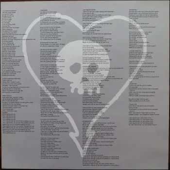 <u>PRESSING INFO</u><br><table class=inf_press><tbody><tr class=inf_info><td class=inf_title>Album:</td><td class=inf_info> Self-Titled on Black  </td></tr>
    <td class=inf_title>Pressing:</td><td> Sixth Pressing /300  </td></tr>
    <td class=inf_title>Release Date:</td><td> 2019  </td></tr>
    <td class=inf_title>Album Pressed:</td><td> 2019  </td></tr>
    <td class=inf_title>Label:</td><td> Asianman Records AM 058  </td></tr>
    <td class=inf_title>Insert:</td><td> Single Sided Glossy  </td></tr>
    <td class=inf_title>Barcode:</td><td> 6 12851-00581 5  </td></tr>
    <td class=inf_title>Side A Matrix:</td><td> 7686-AM058 L (A) S 66267  </td></tr>
    <td class=inf_title>Side B Matrix:</td><td> 7689-AM058-1(B) S-66268  </td></tr>
    <td class=inf_title>&nbsp;</td><td> <a href=https://www.discogs.com/release/10076485 target=_blank rel=noopener noreferrer>View This Release on Discogs</a>  </tr></tbody></table>
<br><u>PRICING</u><span class='less' style='padding-left: 8px; color: var(--font-colour_grey);'>(prices shown in USD)</span><br><table class='inf_press'><tbody><tr class='inf_info'>
            <td class='inf_title'>Last Sold:</td>
            <td>$17.00 (Oct 15, 2022)</td>
            </tr><tr class='inf_info'>
            <td class='inf_title'>History:</td>
            <td>
                <span class='price-low' title='€13.00 · Sold on Oct 25, 2018'>Low: <span class='price-value'>$14.81</span></span>
                <span class='price-separator'>|</span>
                <span class='price-avg'>Avg: <span class='price-value'>$17.27</span></span>
                <span class='price-separator'>|</span>
                <span class='price-high' title='€18.90 · Sold on Nov 18, 2017'>High: <span class='price-value'>$21.53</span></span>
            </td>
            </tr></tbody></table><br>    <br><br><u>TRACKLIST</u><br><table class='inf_tracks'><tbody><tr>
            <td class='inf_num'>A1</td>
            <td class='inf_trk'>Goodbye Forever</td>
            <td class='inf_len'>2:50</td>
            <td><a href='#' class='lyric-link' data-album-code='st' data-song-title='Goodbye Forever'>Lyrics</a></td></tr><tr>
            <td class='inf_num'>A2</td>
            <td class='inf_trk'>This Is Getting Over You</td>
            <td class='inf_len'>4:47</td>
            <td><a href='#' class='lyric-link' data-album-code='st' data-song-title='This Is Getting Over You'>Lyrics</a></td></tr><tr>
            <td class='inf_num'>A3</td>
            <td class='inf_trk'>Bleeder</td>
            <td class='inf_len'>4:30</td>
            <td><a href='#' class='lyric-link' data-album-code='st' data-song-title='Bleeder'>Lyrics</a></td></tr><tr>
            <td class='inf_num'>A4</td>
            <td class='inf_trk'>I Lied My Face Off</td>
            <td class='inf_len'>4:09</td>
            <td><a href='#' class='lyric-link' data-album-code='st' data-song-title='I Lied My Face Off'>Lyrics</a></td></tr><tr>
            <td class='inf_num'>A5</td>
            <td class='inf_trk'>My Friend Peter</td>
            <td class='inf_len'>2:14</td>
            <td><a href='#' class='lyric-link' data-album-code='st' data-song-title='My Friend Peter'>Lyrics</a></td></tr><tr>
            <td class='inf_num'>A6</td>
            <td class='inf_trk'>Snake Oil Tanker</td>
            <td class='inf_len'>1:22</td>
            <td><a href='#' class='lyric-link' data-album-code='st' data-song-title='Snake Oil Tanker'>Lyrics</a></td></tr><tr>
            <td class='inf_num'>B1</td>
            <td class='inf_trk'>Southern Rock</td>
            <td class='inf_len'>3:04</td>
            <td><a href='#' class='lyric-link' data-album-code='st' data-song-title='Southern Rock'>Lyrics</a></td></tr><tr>
            <td class='inf_num'>B2</td>
            <td class='inf_trk'>Cooking Wine</td>
            <td class='inf_len'>2:18</td>
            <td><a href='#' class='lyric-link' data-album-code='st' data-song-title='Cooking Wine'>Lyrics</a></td></tr><tr>
            <td class='inf_num'>B3</td>
            <td class='inf_trk'>For Your Lungs Only</td>
            <td class='inf_len'>2:26</td>
            <td><a href='#' class='lyric-link' data-album-code='st' data-song-title='For Your Lungs Only'>Lyrics</a></td></tr><tr>
            <td class='inf_num'>B4</td>
            <td class='inf_trk'>Sun Dials</td>
            <td class='inf_len'>3:43</td>
            <td><a href='#' class='lyric-link' data-album-code='st' data-song-title='Sun Dials'>Lyrics</a></td></tr><tr>
            <td class='inf_num'>B5</td>
            <td class='inf_trk'>Nose Over Tail</td>
            <td class='inf_len'>2:35</td>
            <td><a href='#' class='lyric-link' data-album-code='st' data-song-title='Nose Over Tail'>Lyrics</a></td></tr><tr>
            <td class='inf_num'>B6</td>
            <td class='inf_trk'>’97</td>
            <td class='inf_len'>4:32</td>
            <td><a href='#' class='lyric-link' data-album-code='st' data-song-title='’97'>Lyrics</a></td></tr></tbody></table><br><br>
    <u>NOTES</u><br> This pressing is the first to change the insert to single sided glossy. The insert is the only way to tell the difference between the 2nd press (matte) and the 6th press (glossy).
 - Insert