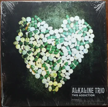 <u>PRESSING INFO</u><br><table class=inf_press><tbody><tr class=inf_info><td class=inf_title>Album:</td><td class=inf_info> This Addiction on Black  </td></tr>
    <td class=inf_title>Pressing:</td><td> Second Pressing /??  </td></tr>
    <td class=inf_title>Release Date:</td><td> Feb. 10th 2023  </td></tr>
    <td class=inf_title>Album Pressed:</td><td> 2023  </td></tr>
    <td class=inf_title>Label:</td><td> Heart&Skull Records/Epitaph 87075-1  </td></tr>
    <td class=inf_title>Insert:</td><td> Printed Satin Inner Sleeve  </td></tr>
    <td class=inf_title>Barcode:</td><td> 0 45778-70751 5  </td></tr>
    <td class=inf_title>Side A Matrix:</td><td> ALKALINE TRIO - THIS ADDICTION EPITAPH 87075-1 2017 A  </td></tr>
    <td class=inf_title>Side B Matrix:</td><td> ALKALINE TRIO - THIS ADDICTION EPITAPH 87075-1 2017 B  </td></tr>
    <td class=inf_title>&nbsp;</td><td> <a href=https://www.discogs.com/release/27328140 target=_blank rel=noopener noreferrer>View This Release on Discogs</a>  </tr></tbody></table>
<br><u>PRICING</u><span class='less' style='padding-left: 8px; color: var(--font-colour_grey);'>(prices shown in USD)</span><br><table class='inf_press'><tbody><tr class='inf_info'>
            <td class='inf_title'>Last Sold:</td>
            <td>$25.00 (Jan 14, 2026)</td>
            </tr><tr class='inf_info'>
            <td class='inf_title'>History:</td>
            <td>
                <span class='price-low' title='Sold on Aug 18, 2023'>Low: <span class='price-value'>$10.00</span></span>
                <span class='price-separator'>|</span>
                <span class='price-avg'>Avg: <span class='price-value'>$31.32</span></span>
                <span class='price-separator'>|</span>
                <span class='price-high' title='€39.99 · Sold on Dec 4, 2024'>High: <span class='price-value'>$45.54</span></span>
            </td>
            </tr></tbody></table><br>    <br><br><u>TRACKLIST</u><br><table class='inf_tracks'><tbody><tr>
            <td class='inf_num'>A1</td>
            <td class='inf_trk'>This Addiction</td>
            <td class='inf_len'>2:35</td>
            <td><a href='#' class='lyric-link' data-album-code='ta' data-song-title='This Addiction'>Lyrics</a></td></tr><tr>
            <td class='inf_num'>A2</td>
            <td class='inf_trk'>Dine, Dine My Darling</td>
            <td class='inf_len'>2:58</td>
            <td><a href='#' class='lyric-link' data-album-code='ta' data-song-title='Dine, Dine My Darling'>Lyrics</a></td></tr><tr>
            <td class='inf_num'>A3</td>
            <td class='inf_trk'>Lead Poisoning</td>
            <td class='inf_len'>2:37</td>
            <td><a href='#' class='lyric-link' data-album-code='ta' data-song-title='Lead Poisoning'>Lyrics</a></td></tr><tr>
            <td class='inf_num'>A4</td>
            <td class='inf_trk'>Dead On The Floor</td>
            <td class='inf_len'>4:20</td>
            <td><a href='#' class='lyric-link' data-album-code='ta' data-song-title='Dead On The Floor'>Lyrics</a></td></tr><tr>
            <td class='inf_num'>A5</td>
            <td class='inf_trk'>The American Scream</td>
            <td class='inf_len'>3:00</td>
            <td><a href='#' class='lyric-link' data-album-code='ta' data-song-title='The American Scream'>Lyrics</a></td></tr><tr>
            <td class='inf_num'>A6</td>
            <td class='inf_trk'>Off The Map</td>
            <td class='inf_len'>3:16</td>
            <td><a href='#' class='lyric-link' data-album-code='ta' data-song-title='Off The Map'>Lyrics</a></td></tr><tr>
            <td class='inf_num'>B1</td>
            <td class='inf_trk'>Draculina</td>
            <td class='inf_len'>3:34</td>
            <td><a href='#' class='lyric-link' data-album-code='ta' data-song-title='Draculina'>Lyrics</a></td></tr><tr>
            <td class='inf_num'>B2</td>
            <td class='inf_trk'>Eating Me Alive</td>
            <td class='inf_len'>2:53</td>
            <td><a href='#' class='lyric-link' data-album-code='ta' data-song-title='Eating Me Alive'>Lyrics</a></td></tr><tr>
            <td class='inf_num'>B3</td>
            <td class='inf_trk'>Piss And Vinegar</td>
            <td class='inf_len'>2:28</td>
            <td><a href='#' class='lyric-link' data-album-code='ta' data-song-title='Piss And Vinegar'>Lyrics</a></td></tr><tr>
            <td class='inf_num'>B4</td>
            <td class='inf_trk'>Dorothy</td>
            <td class='inf_len'>3:32</td>
            <td><a href='#' class='lyric-link' data-album-code='ta' data-song-title='Dorothy'>Lyrics</a></td></tr><tr>
            <td class='inf_num'>B5</td>
            <td class='inf_trk'>Fine</td>
            <td class='inf_len'>3:17</td>
            <td><a href='#' class='lyric-link' data-album-code='ta' data-song-title='Fine'>Lyrics</a></td></tr></tbody></table><br><br>
    <u>NOTES</u><br> Gatefold sleeve. Labels without Made in Canada
 - Cover