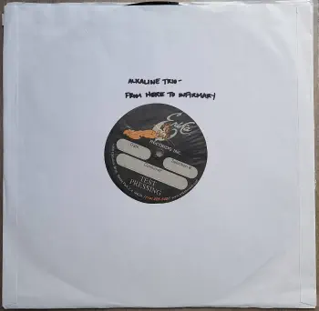 <u>PRESSING INFO</u><br><table class=inf_press><tbody><tr class=inf_info><td class=inf_title>Album:</td><td class=inf_info> From Here To Infirmary (Test Press) on 180g Black (Erika Records Labels)  </td></tr>
    <td class=inf_title>Pressing:</td><td> Third Pressing /??  </td></tr>
    <td class=inf_title>Release Date:</td><td> 2017  </td></tr>
    <td class=inf_title>Album Pressed:</td><td> 2017  </td></tr>
    <td class=inf_title>Label:</td><td> Vagrant Records/BMG VR4405  </td></tr>
    <td class=inf_title>Insert:</td><td> none  </td></tr>
    <td class=inf_title>Barcode:</td><td> 4 050538 230147  </td></tr>
    <td class=inf_title>Side A Matrix:</td><td> VR4405-A ALKALINE TRIO-FROM HERE TO INFIRMARY plush v  </td></tr>
    <td class=inf_title>Side B Matrix:</td><td> SP VR4405-B ALKALINE TRIO-HERE TO INFIRMARY plush vinyl  </td></tr>
    <td class=inf_title>&nbsp;</td><td> <a href=https://www.discogs.com/release/14809100 target=_blank rel=noopener noreferrer>View This Release on Discogs</a>  </tr></tbody></table>
    
    <u>NOTES</u><br> Vagrant Records 20th Anniversary Test Press. Came in blank sleeve with blank Erika Records labels.
 - Cover