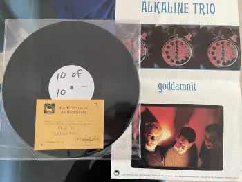 <u>PRESSING INFO</u><br><table class=inf_press><tbody><tr class=inf_info><td class=inf_title>Album:</td><td class=inf_info> Goddamnit Redux (Test Press) on Black 10/10 (Numbered White Labels)  </td></tr>
    <td class=inf_title>Pressing:</td><td> First Pressing /10  </td></tr>
    <td class=inf_title>Release Date:</td><td> Feb. 15th 2021  </td></tr>
    <td class=inf_title>Album Pressed:</td><td> 2021  </td></tr>
    <td class=inf_title>Label:</td><td> Asianman Records AM-160  </td></tr>
    <td class=inf_title>Insert:</td><td> none  </td></tr>
    <td class=inf_title>Barcode:</td><td> none  </td></tr>
    <td class=inf_title>Side A Matrix:</td><td> 74940E1/B GOD  </td></tr>
    <td class=inf_title>Side B Matrix:</td><td> 74940E2/A DAMNIT!  </td></tr>
    <td class=inf_title>&nbsp;</td><td> <a href=https://www.discogs.com/release/17069166 target=_blank rel=noopener noreferrer>View This Release on Discogs</a>  </tr></tbody></table>
<br><u>PRICING</u><span class='less' style='padding-left: 8px; color: var(--font-colour_grey);'>(prices shown in USD)</span><br><table class='inf_press'><tbody><tr class='inf_info'>
            <td class='inf_title'>Last Sold:</td>
            <td>$179.99 (Jun 6, 2021)</td>
            </tr><tr class='inf_info'>
            <td class='inf_title'>History:</td>
            <td>
                <span class='price-low' title='Sold on Jun 6, 2021'>Low: <span class='price-value'>$179.99</span></span>
                <span class='price-separator'>|</span>
                <span class='price-avg'>Avg: <span class='price-value'>$179.99</span></span>
                <span class='price-separator'>|</span>
                <span class='price-high' title='Sold on Jun 6, 2021'>High: <span class='price-value'>$179.99</span></span>
            </td>
            </tr></tbody></table><br>    
    <u>NOTES</u><br> Came in plain white sleeve with numbered white pressing labels.
 - Full