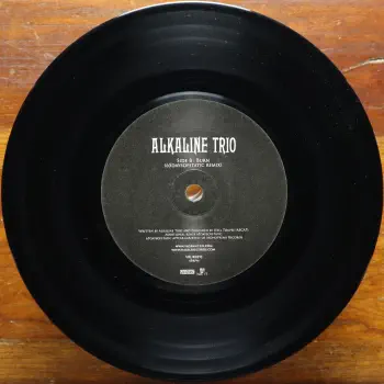 <u>PRESSING INFO</u><br><table class=inf_press><tbody><tr class=inf_info><td class=inf_title>Album:</td><td class=inf_info> Burn Single #1 on Black  </td></tr>
    <td class=inf_title>Pressing:</td><td> First Pressing /??  </td></tr>
    <td class=inf_title>Release Date:</td><td> Feb. 20th 2006  </td></tr>
    <td class=inf_title>Album Pressed:</td><td> 2006  </td></tr>
    <td class=inf_title>Label:</td><td> Vagrant Records/Hassle Records VRUK029S  </td></tr>
    <td class=inf_title>Insert:</td><td> none  </td></tr>
    <td class=inf_title>Barcode:</td><td> 5 060100-661032  </td></tr>
    <td class=inf_title>Side A Matrix:</td><td> 61587 1A VRUK 029S  </td></tr>
    <td class=inf_title>Side B Matrix:</td><td> 61587 1B VRUK 029S  </td></tr>
    <td class=inf_title>&nbsp;</td><td> <a href=https://www.discogs.com/release/1102764 target=_blank rel=noopener noreferrer>View This Release on Discogs</a>  </tr></tbody></table>
<br><u>PRICING</u><span class='less' style='padding-left: 8px; color: var(--font-colour_grey);'>(prices shown in USD)</span><br><table class='inf_press'><tbody><tr class='inf_info'>
            <td class='inf_title'>Last Sold:</td>
            <td>$15.00 (Apr 1, 2026)</td>
            </tr><tr class='inf_info'>
            <td class='inf_title'>History:</td>
            <td>
                <span class='price-low' title='£3.50 · Sold on Mar 24, 2024'>Low: <span class='price-value'>$4.66</span></span>
                <span class='price-separator'>|</span>
                <span class='price-avg'>Avg: <span class='price-value'>$13.74</span></span>
                <span class='price-separator'>|</span>
                <span class='price-high' title='Sold on Apr 5, 2024'>High: <span class='price-value'>$39.99</span></span>
            </td>
            </tr></tbody></table><br>    <br><br><u>TRACKLIST</u><br><table class='inf_tracks'><tbody><tr>
            <td class='inf_num'>A1</td>
            <td class='inf_trk'>Burn</td>
            <td class='inf_len'>4:07</td>
            <td><a href='#' class='lyric-link' data-album-code='singles' data-song-title='Burn'>Lyrics</a></td></tr><tr>
            <td class='inf_num'>B1</td>
            <td class='inf_trk'>Burn (65daysofstatic Remix)</td>
            <td class='inf_len'>4:36</td>
            <td><a href='#' class='lyric-link' data-album-code='singles' data-song-title='Burn (65daysofstatic Remix)'>Lyrics</a></td></tr></tbody></table><br><br>
    <u>NOTES</u><br> Came in a gatefold 7'' sleeve with Made in England sticker on back. B side track is Burn (65 Days of Static Remix). A Side There is a stamped 5 scratched out between 8 and 7 and a 7 hand etched. There is also a stamped X at the end of the runout scratched out)
 - B