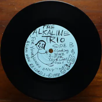 <u>PRESSING INFO</u><br><table class=inf_press><tbody><tr class=inf_info><td class=inf_title>Album:</td><td class=inf_info> For Your Lungs Only on Black  </td></tr>
    <td class=inf_title>Pressing:</td><td> First Pressing /1000  </td></tr>
    <td class=inf_title>Release Date:</td><td> 1998  </td></tr>
    <td class=inf_title>Album Pressed:</td><td> 1998  </td></tr>
    <td class=inf_title>Label:</td><td> Asianman Records AM-028  </td></tr>
    <td class=inf_title>Insert:</td><td> none  </td></tr>
    <td class=inf_title>Barcode:</td><td> No Barcode  </td></tr>
    <td class=inf_title>Side A Matrix:</td><td> AM-028-A L-50106  </td></tr>
    <td class=inf_title>Side B Matrix:</td><td> AM-028-B L-50106x  </td></tr>
    <td class=inf_title>&nbsp;</td><td> <a href=https://www.discogs.com/release/1444429 target=_blank rel=noopener noreferrer>View This Release on Discogs</a>  </tr></tbody></table>
<br><u>PRICING</u><span class='less' style='padding-left: 8px; color: var(--font-colour_grey);'>(prices shown in USD)</span><br><table class='inf_press'><tbody><tr class='inf_info'>
            <td class='inf_title'>Last Sold:</td>
            <td>$200.00 (May 6, 2026)</td>
            </tr><tr class='inf_info'>
            <td class='inf_title'>History:</td>
            <td>
                <span class='price-low' title='Sold on Jan 25, 2020'>Low: <span class='price-value'>$49.99</span></span>
                <span class='price-separator'>|</span>
                <span class='price-avg'>Avg: <span class='price-value'>$144.33</span></span>
                <span class='price-separator'>|</span>
                <span class='price-high' title='Sold on Dec 16, 2022'>High: <span class='price-value'>$249.99</span></span>
            </td>
            </tr></tbody></table><br>    <br><br><u>TRACKLIST</u><br><table class='inf_tracks'><tbody><tr>
            <td class='inf_num'>A1</td>
            <td class='inf_trk'>Snake Oil Tanker</td>
            <td class='inf_len'>?:??</td>
            <td><a href='#' class='lyric-link' data-album-code='eps' data-song-title='Snake Oil Tanker'>Lyrics</a></td></tr><tr>
            <td class='inf_num'>A2</td>
            <td class='inf_trk'>Southern Rock</td>
            <td class='inf_len'>?:??</td>
            <td><a href='#' class='lyric-link' data-album-code='eps' data-song-title='Southern Rock'>Lyrics</a></td></tr><tr>
            <td class='inf_num'>B1</td>
            <td class='inf_trk'>Cooking Wine</td>
            <td class='inf_len'>?:??</td>
            <td><a href='#' class='lyric-link' data-album-code='eps' data-song-title='Cooking Wine'>Lyrics</a></td></tr><tr>
            <td class='inf_num'>B2</td>
            <td class='inf_trk'>For Your Lungs Only</td>
            <td class='inf_len'>?:??</td>
            <td><a href='#' class='lyric-link' data-album-code='eps' data-song-title='For Your Lungs Only'>Lyrics</a></td></tr></tbody></table><br><br>
    <u>NOTES</u><br> 
 - B