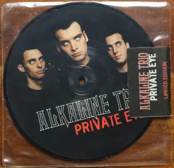 <u>PRESSING INFO</u><br><table class=inf_press><tbody><tr class=inf_info><td class=inf_title>Album:</td><td class=inf_info> Private Eye on Private Eye (Picture Disc)  </td></tr>
    <td class=inf_title>Pressing:</td><td> First Pressing /500  </td></tr>
    <td class=inf_title>Release Date:</td><td> 2001  </td></tr>
    <td class=inf_title>Album Pressed:</td><td> 2001  </td></tr>
    <td class=inf_title>Label:</td><td> B-Unique Records BUN00137  </td></tr>
    <td class=inf_title>Insert:</td><td> none  </td></tr>
    <td class=inf_title>Barcode:</td><td> 5 055052 801971  </td></tr>
    <td class=inf_title>Side A Matrix:</td><td> BUN013-7  </td></tr>
    <td class=inf_title>Side B Matrix:</td><td> null  </td></tr>
    <td class=inf_title>&nbsp;</td><td> <a href=https://www.discogs.com/release/1368303 target=_blank rel=noopener noreferrer>View This Release on Discogs</a>  </tr></tbody></table>
<br><u>PRICING</u><span class='less' style='padding-left: 8px; color: var(--font-colour_grey);'>(prices shown in USD)</span><br><table class='inf_press'><tbody><tr class='inf_info'>
            <td class='inf_title'>Last Sold:</td>
            <td><span title='Sold for £15.00'>$19.97</span> (May 27, 2026)</td>
            </tr><tr class='inf_info'>
            <td class='inf_title'>History:</td>
            <td>
                <span class='price-low' title='£4.99 · Sold on Apr 30, 2025'>Low: <span class='price-value'>$6.65</span></span>
                <span class='price-separator'>|</span>
                <span class='price-avg'>Avg: <span class='price-value'>$17.59</span></span>
                <span class='price-separator'>|</span>
                <span class='price-high' title='Sold on Aug 13, 2024'>High: <span class='price-value'>$35.00</span></span>
            </td>
            </tr></tbody></table><br>    <br><br><u>TRACKLIST</u><br><table class='inf_tracks'><tbody><tr>
            <td class='inf_num'>A1</td>
            <td class='inf_trk'>Private Eye</td>
            <td class='inf_len'>3:30</td>
            <td><a href='#' class='lyric-link' data-album-code='singles' data-song-title='Private Eye'>Lyrics</a></td></tr><tr>
            <td class='inf_num'>B1</td>
            <td class='inf_trk'>none</td>
            <td class='inf_len'></td>
            <td></td></tr></tbody></table><br><br>
    <u>NOTES</u><br> B side has same picture, but no music). Came in a clear pvc sleeve, sealed with hype sticker.
 - Cover