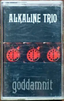 <u>PRESSING INFO</u><br><table class=inf_press><tbody><tr class=inf_info><td class=inf_title>Album:</td><td class=inf_info> Goddamnit Cassette on Clear Cassette  </td></tr>
    <td class=inf_title>Pressing:</td><td> Unofficial Pressing /??  </td></tr>
    <td class=inf_title>Release Date:</td><td> 1998  </td></tr>
    <td class=inf_title>Album Pressed:</td><td> 1998  </td></tr>
    <td class=inf_title>Label:</td><td> Asian Man Records - AM-034  </td></tr>
    <td class=inf_title>Insert:</td><td> Printed Insert  </td></tr>
    <td class=inf_title>Barcode:</td><td> 6 12851-0034-2 2  </td></tr>
    <td class=inf_title>Side A Matrix:</td><td> none  </td></tr>
    <td class=inf_title>Side B Matrix:</td><td> none  </td></tr>
    <td class=inf_title>&nbsp;</td><td> <a href=https://www.discogs.com/release/14857444 target=_blank rel=noopener noreferrer>View This Release on Discogs</a>  </tr></tbody></table>
    <br><br><u>TRACKLIST</u><br><table class='inf_tracks'><tbody><tr>
            <td class='inf_num'>1</td>
            <td class='inf_trk'>Cringe</td>
            <td class='inf_len'>2:23</td>
            <td><a href='#' class='lyric-link' data-album-code='cass' data-song-title='Cringe'>Lyrics</a></td></tr><tr>
            <td class='inf_num'>2</td>
            <td class='inf_trk'>Cop</td>
            <td class='inf_len'>2:18</td>
            <td><a href='#' class='lyric-link' data-album-code='cass' data-song-title='Cop'>Lyrics</a></td></tr><tr>
            <td class='inf_num'>3</td>
            <td class='inf_trk'>San Francisco</td>
            <td class='inf_len'>3:52</td>
            <td><a href='#' class='lyric-link' data-album-code='cass' data-song-title='San Francisco'>Lyrics</a></td></tr><tr>
            <td class='inf_num'>4</td>
            <td class='inf_trk'>Nose Over Tail</td>
            <td class='inf_len'>2:37</td>
            <td><a href='#' class='lyric-link' data-album-code='cass' data-song-title='Nose Over Tail'>Lyrics</a></td></tr><tr>
            <td class='inf_num'>5</td>
            <td class='inf_trk'>As You Were</td>
            <td class='inf_len'>2:11</td>
            <td><a href='#' class='lyric-link' data-album-code='cass' data-song-title='As You Were'>Lyrics</a></td></tr><tr>
            <td class='inf_num'>6</td>
            <td class='inf_trk'>Trouble Breathing</td>
            <td class='inf_len'>3:55</td>
            <td><a href='#' class='lyric-link' data-album-code='cass' data-song-title='Trouble Breathing'>Lyrics</a></td></tr><tr>
            <td class='inf_num'>7</td>
            <td class='inf_trk'>Enjoy Your Day</td>
            <td class='inf_len'>2:17</td>
            <td><a href='#' class='lyric-link' data-album-code='cass' data-song-title='Enjoy Your Day'>Lyrics</a></td></tr><tr>
            <td class='inf_num'>8</td>
            <td class='inf_trk'>Clavicle</td>
            <td class='inf_len'>2:28</td>
            <td><a href='#' class='lyric-link' data-album-code='cass' data-song-title='Clavicle'>Lyrics</a></td></tr><tr>
            <td class='inf_num'>9</td>
            <td class='inf_trk'>My Little Needle</td>
            <td class='inf_len'>3:01</td>
            <td><a href='#' class='lyric-link' data-album-code='cass' data-song-title='My Little Needle'>Lyrics</a></td></tr><tr>
            <td class='inf_num'>10</td>
            <td class='inf_trk'>Southern Rock</td>
            <td class='inf_len'>3:05</td>
            <td><a href='#' class='lyric-link' data-album-code='cass' data-song-title='Southern Rock'>Lyrics</a></td></tr><tr>
            <td class='inf_num'>11</td>
            <td class='inf_trk'>Message From Kathlene</td>
            <td class='inf_len'>3:22</td>
            <td><a href='#' class='lyric-link' data-album-code='cass' data-song-title='Message From Kathlene'>Lyrics</a></td></tr><tr>
            <td class='inf_num'>12</td>
            <td class='inf_trk'>Sorry About That</td>
            <td class='inf_len'>3:21</td>
            <td><a href='#' class='lyric-link' data-album-code='cass' data-song-title='Sorry About That'>Lyrics</a></td></tr></tbody></table><br><br>
    <u>NOTES</u><br> This is an unofficial pressing from Indonesia, credited to Asian Man Records.
 - Front