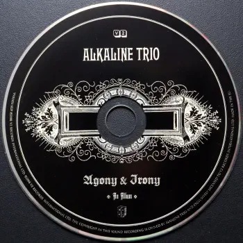 <u>PRESSING INFO</u><br><table class=inf_press><tbody><tr class=inf_info><td class=inf_title>Album:</td><td class=inf_info> Agony & Irony (European Promo Edition) </td></tr>
    <td class=inf_title>Pressing:</td><td> CD </td></tr>
    <td class=inf_title>Release Date:</td><td> 2008  </td></tr>
    <td class=inf_title>Label:</td><td> V2 Records  </td></tr>
    <td class=inf_title>Catalog Number:</td><td> VVR1051182P </td></tr>
    <td class=inf_title>Barcode:</td><td> none  </td></tr>
    <td class=inf_title>&nbsp;</td><td> <a href=https://www.discogs.com/release/6918839 target=_blank rel=noopener noreferrer>View This Release on Discogs</a> </tr></tbody></table>
    <br><br><u>TRACKLIST</u><br><table class='inf_tracks'><tbody><tr>
            <td class='inf_num'>1</td>
            <td class='inf_trk'>Calling All Skeletons</td>
            <td class='inf_len'>3:19</td>
            <td><a href='#' class='lyric-link' data-album-code='ai' data-song-title='Calling All Skeletons'>Lyrics</a></td></tr><tr>
            <td class='inf_num'>2</td>
            <td class='inf_trk'>Help Me</td>
            <td class='inf_len'>3:45</td>
            <td><a href='#' class='lyric-link' data-album-code='ai' data-song-title='Help Me'>Lyrics</a></td></tr><tr>
            <td class='inf_num'>3</td>
            <td class='inf_trk'>In Vein</td>
            <td class='inf_len'>3:56</td>
            <td><a href='#' class='lyric-link' data-album-code='ai' data-song-title='In Vein'>Lyrics</a></td></tr><tr>
            <td class='inf_num'>4</td>
            <td class='inf_trk'>Over And Out</td>
            <td class='inf_len'>3:14</td>
            <td><a href='#' class='lyric-link' data-album-code='ai' data-song-title='Over And Out'>Lyrics</a></td></tr><tr>
            <td class='inf_num'>5</td>
            <td class='inf_trk'>I Found Away</td>
            <td class='inf_len'>4:01</td>
            <td><a href='#' class='lyric-link' data-album-code='ai' data-song-title='I Found Away'>Lyrics</a></td></tr><tr>
            <td class='inf_num'>6</td>
            <td class='inf_trk'>Do You Wanna Know?</td>
            <td class='inf_len'>3:36</td>
            <td><a href='#' class='lyric-link' data-album-code='ai' data-song-title='Do You Wanna Know?'>Lyrics</a></td></tr><tr>
            <td class='inf_num'>7</td>
            <td class='inf_trk'>Live Young, Die Fast</td>
            <td class='inf_len'>4:14</td>
            <td><a href='#' class='lyric-link' data-album-code='ai' data-song-title='Live Young, Die Fast'>Lyrics</a></td></tr><tr>
            <td class='inf_num'>8</td>
            <td class='inf_trk'>Love Love, Kiss Kiss</td>
            <td class='inf_len'>3:25</td>
            <td><a href='#' class='lyric-link' data-album-code='ai' data-song-title='Love Love, Kiss Kiss'>Lyrics</a></td></tr><tr>
            <td class='inf_num'>9</td>
            <td class='inf_trk'>Lost And Rendered</td>
            <td class='inf_len'>3:23</td>
            <td><a href='#' class='lyric-link' data-album-code='ai' data-song-title='Lost And Rendered'>Lyrics</a></td></tr><tr>
            <td class='inf_num'>10</td>
            <td class='inf_trk'>Ruin It</td>
            <td class='inf_len'>3:36</td>
            <td><a href='#' class='lyric-link' data-album-code='ai' data-song-title='Ruin It'>Lyrics</a></td></tr><tr>
            <td class='inf_num'>11</td>
            <td class='inf_trk'>Into The Night</td>
            <td class='inf_len'>3:23</td>
            <td><a href='#' class='lyric-link' data-album-code='ai' data-song-title='Into The Night'>Lyrics</a></td></tr></tbody></table><br><br>
    <u>NOTES</u><br> 
 - Cd