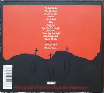 <u>PRESSING INFO</u><br><table class=inf_press><tbody><tr class=inf_info><td class=inf_title>Album:</td><td class=inf_info> Good Mourning (European Deluxe Edition) </td></tr>
    <td class=inf_title>Pressing:</td><td> CD </td></tr>
    <td class=inf_title>Release Date:</td><td> May 13th 2003  </td></tr>
    <td class=inf_title>Label:</td><td> Vagrant Records  </td></tr>
    <td class=inf_title>Catalog Number:</td><td> 980 123-8 </td></tr>
    <td class=inf_title>Barcode:</td><td> 0602498012383  </td></tr>
    <td class=inf_title>&nbsp;</td><td> <a href=https://www.discogs.com/release/750341 target=_blank rel=noopener noreferrer>View This Release on Discogs</a> </tr></tbody></table>
    <br><br><u>TRACKLIST</u><br><table class='inf_tracks'><tbody><tr>
            <td class='inf_num'>1</td>
            <td class='inf_trk'>This Could Be Love (For Fire)</td>
            <td class='inf_len'>3:47</td>
            <td><a href='#' class='lyric-link' data-album-code='gm' data-song-title='This Could Be Love (For Fire)'>Lyrics</a></td></tr><tr>
            <td class='inf_num'>2</td>
            <td class='inf_trk'>We’ve Had Enough</td>
            <td class='inf_len'>2:51</td>
            <td><a href='#' class='lyric-link' data-album-code='gm' data-song-title='We’ve Had Enough'>Lyrics</a></td></tr><tr>
            <td class='inf_num'>3</td>
            <td class='inf_trk'>One Hundred Stories</td>
            <td class='inf_len'>3:40</td>
            <td><a href='#' class='lyric-link' data-album-code='gm' data-song-title='One Hundred Stories'>Lyrics</a></td></tr><tr>
            <td class='inf_num'>4</td>
            <td class='inf_trk'>Continental</td>
            <td class='inf_len'>3:28</td>
            <td><a href='#' class='lyric-link' data-album-code='gm' data-song-title='Continental'>Lyrics</a></td></tr><tr>
            <td class='inf_num'>5</td>
            <td class='inf_trk'>All On Black</td>
            <td class='inf_len'>4:00</td>
            <td><a href='#' class='lyric-link' data-album-code='gm' data-song-title='All On Black'>Lyrics</a></td></tr><tr>
            <td class='inf_num'>6</td>
            <td class='inf_trk'>Emma</td>
            <td class='inf_len'>2:42</td>
            <td><a href='#' class='lyric-link' data-album-code='gm' data-song-title='Emma'>Lyrics</a></td></tr><tr>
            <td class='inf_num'>7</td>
            <td class='inf_trk'>Fatally Yours</td>
            <td class='inf_len'>2:16</td>
            <td><a href='#' class='lyric-link' data-album-code='gm' data-song-title='Fatally Yours'>Lyrics</a></td></tr><tr>
            <td class='inf_num'>8</td>
            <td class='inf_trk'>Every Thug Needs A Lady</td>
            <td class='inf_len'>3:18</td>
            <td><a href='#' class='lyric-link' data-album-code='gm' data-song-title='Every Thug Needs A Lady'>Lyrics</a></td></tr><tr>
            <td class='inf_num'>9</td>
            <td class='inf_trk'>Blue Carolina</td>
            <td class='inf_len'>3:28</td>
            <td><a href='#' class='lyric-link' data-album-code='gm' data-song-title='Blue Carolina'>Lyrics</a></td></tr><tr>
            <td class='inf_num'>10</td>
            <td class='inf_trk'>Donner Party (All Night)</td>
            <td class='inf_len'>2:44</td>
            <td><a href='#' class='lyric-link' data-album-code='gm' data-song-title='Donner Party (All Night)'>Lyrics</a></td></tr><tr>
            <td class='inf_num'>11</td>
            <td class='inf_trk'>If We Never Go Inside</td>
            <td class='inf_len'>3:46</td>
            <td><a href='#' class='lyric-link' data-album-code='gm' data-song-title='If We Never Go Inside'>Lyrics</a></td></tr><tr>
            <td class='inf_num'>12</td>
            <td class='inf_trk'>Blue In The Face</td>
            <td class='inf_len'>3:02</td>
            <td><a href='#' class='lyric-link' data-album-code='gm' data-song-title='Blue In The Face'>Lyrics</a></td></tr><tr>
            <td class='inf_num'>13</td>
            <td class='inf_trk'>Dead End Road</td>
            <td class='inf_len'>3:09</td>
            <td><a href='#' class='lyric-link' data-album-code='gm' data-song-title='Dead End Road'>Lyrics</a></td></tr><tr>
            <td class='inf_num'>14</td>
            <td class='inf_trk'>Old School Reasons</td>
            <td class='inf_len'>2:52</td>
            <td><a href='#' class='lyric-link' data-album-code='gm' data-song-title='Old School Reasons'>Lyrics</a></td></tr></tbody></table><br><br>
    <u>NOTES</u><br> 
 - Back